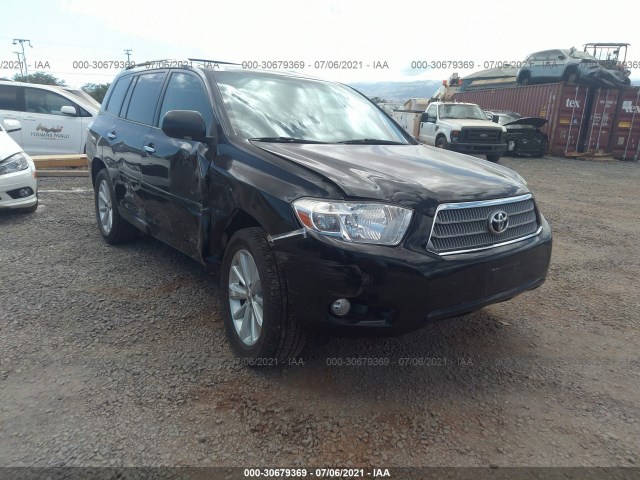 TOYOTA HIGHLANDER HYBRID 2010 jtejw3eh3a2040271