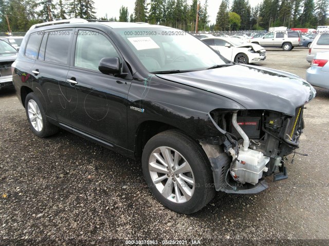 TOYOTA HIGHLANDER HYBRID 2010 jtejw3eh3a2041131