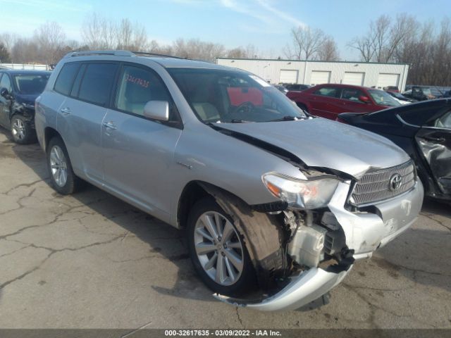 TOYOTA HIGHLANDER HYBRID 2010 jtejw3eh5a2041776