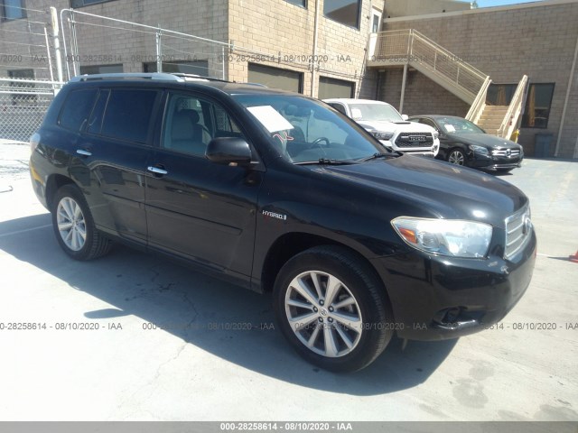 TOYOTA HIGHLANDER HYBRID 2010 jtejw3eh5a2047481