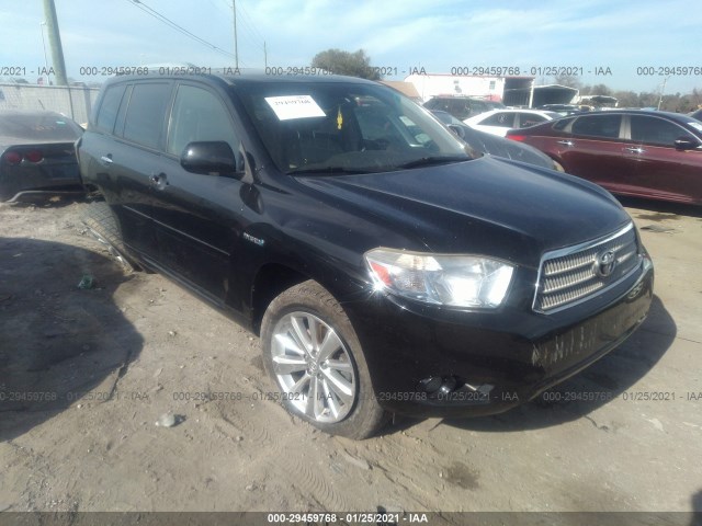 TOYOTA HIGHLANDER HYBRID 2010 jtejw3eh7a2047112