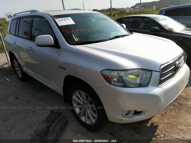 TOYOTA HIGHLANDER HYBRID 2010 jtejw3ehxa2042213