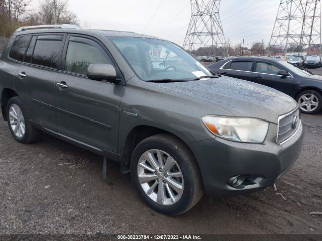 TOYOTA HIGHLANDER HYBRID 2010 jtejw3ehxa2044978