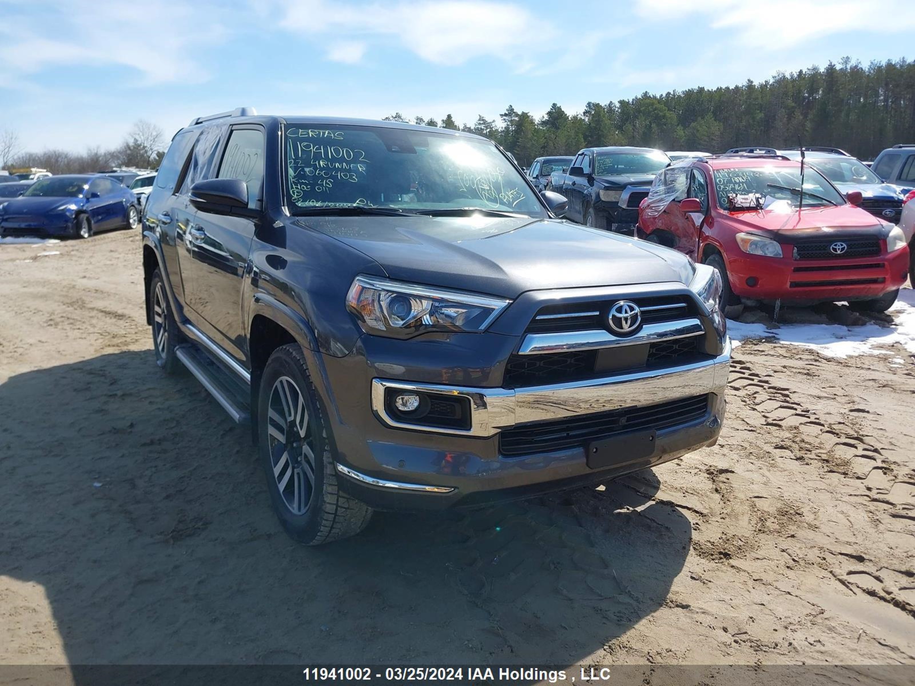 TOYOTA 4RUNNER 2022 jteku5jr2n6060403