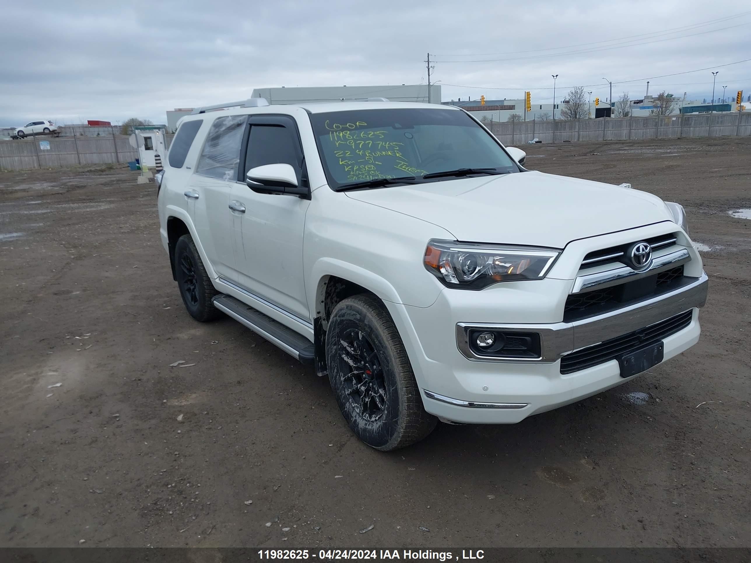 TOYOTA 4RUNNER 2022 jteku5jr5n5977745