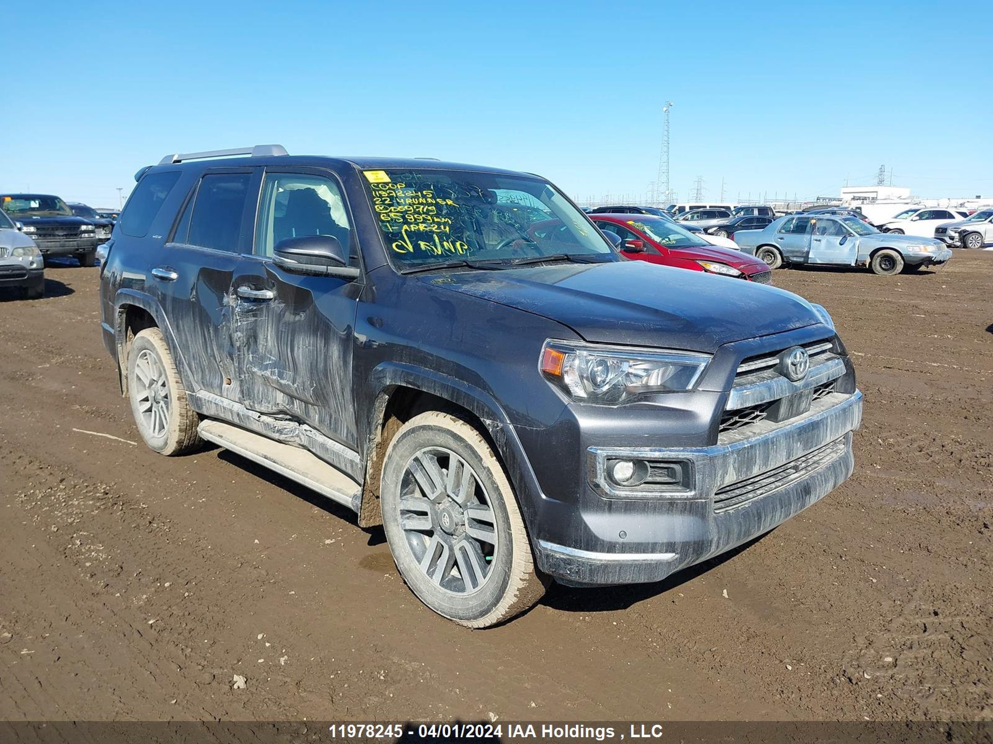 TOYOTA 4RUNNER 2022 jteku5jr8n6069719