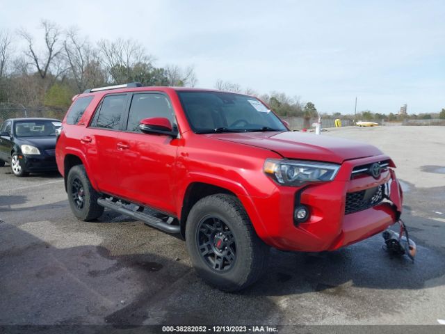 TOYOTA 4RUNNER 2022 jtenu5jr8n5982807