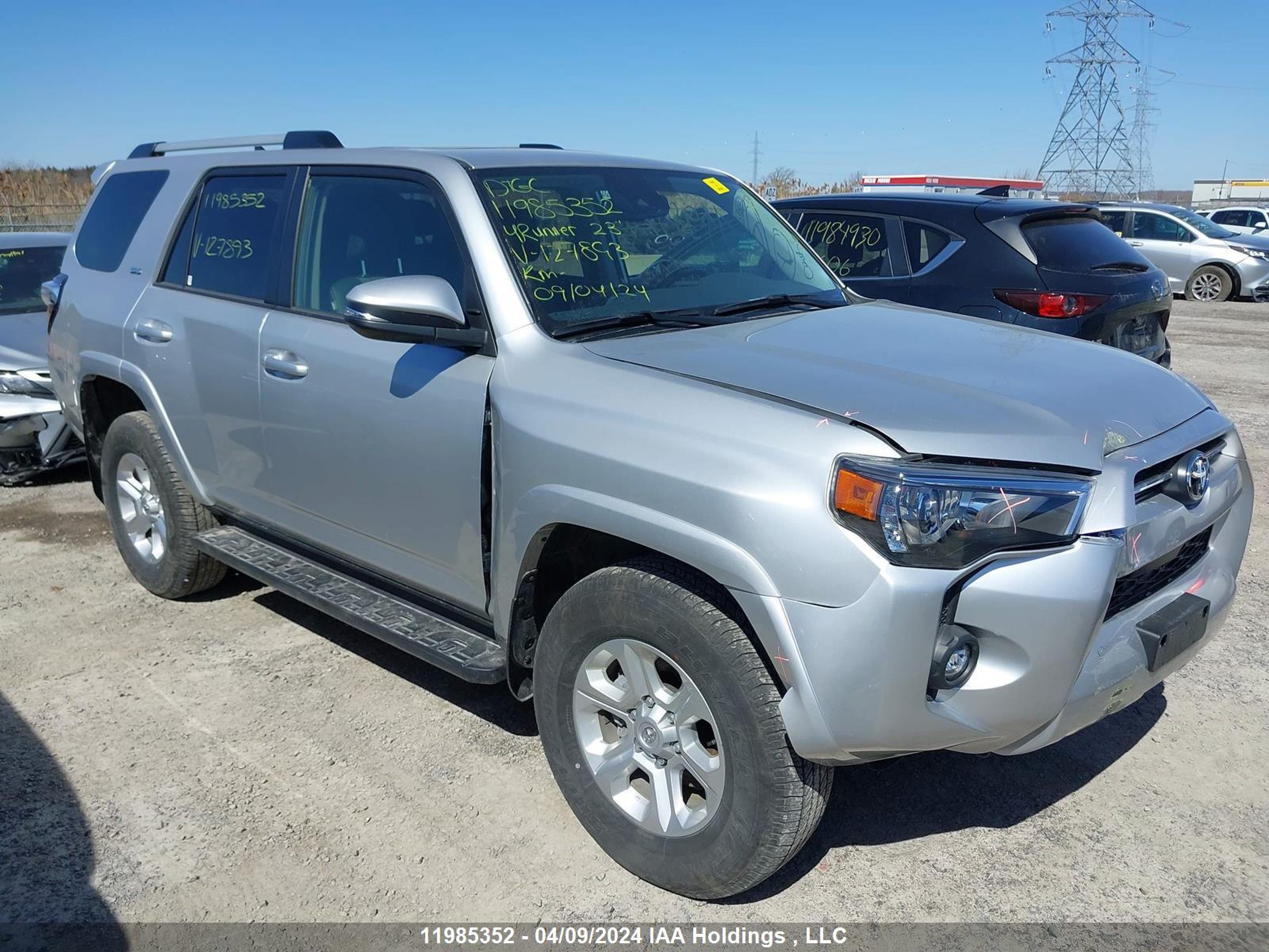 TOYOTA 4RUNNER 2023 jtenu5jr8p6127893