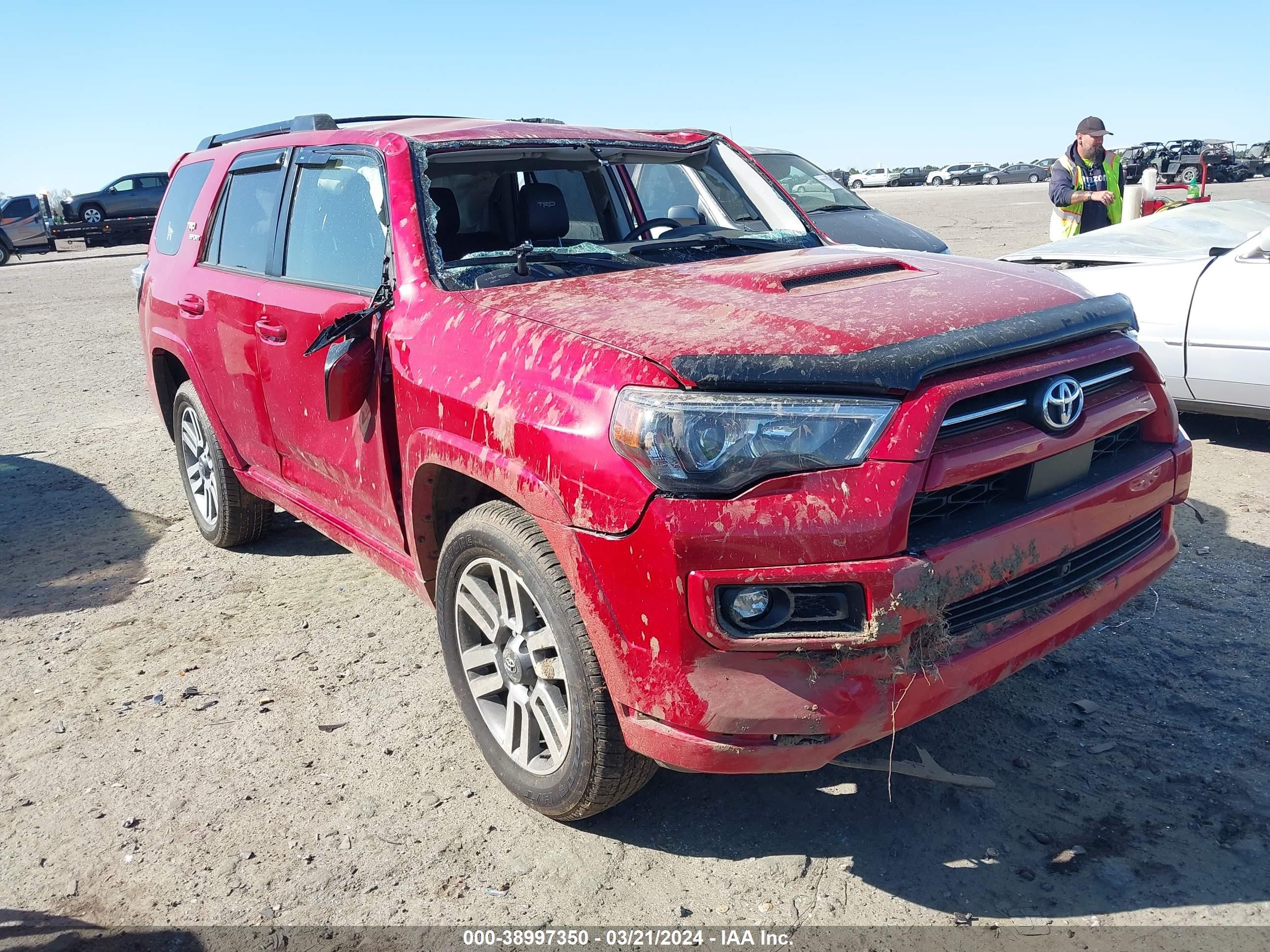 TOYOTA 4RUNNER 2022 jtesu5jr7n6082543