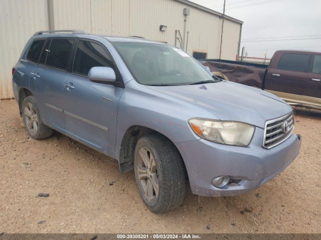 TOYOTA HIGHLANDER 2010 jtexk3ehxa2094883