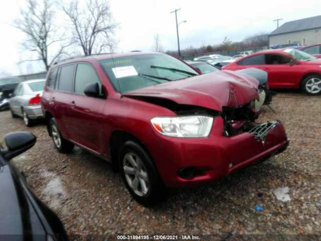 TOYOTA HIGHLANDER 2010 jteza3eh5a2011419