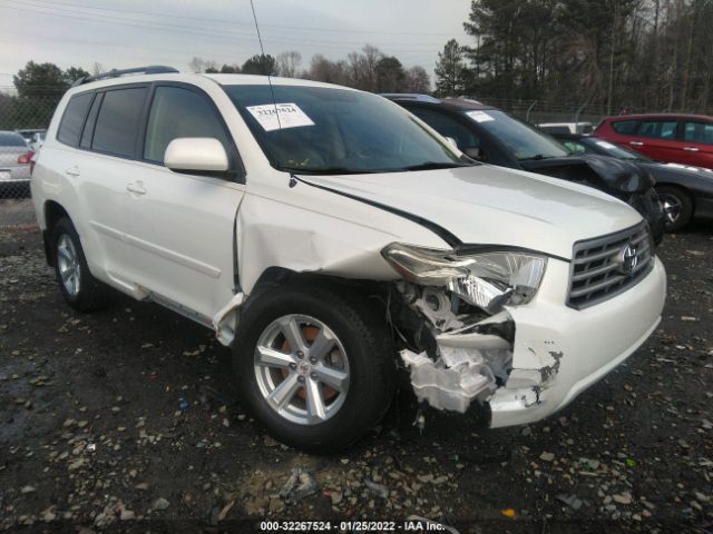 TOYOTA HIGHLANDER 2010 jtezk3eh1a2106279