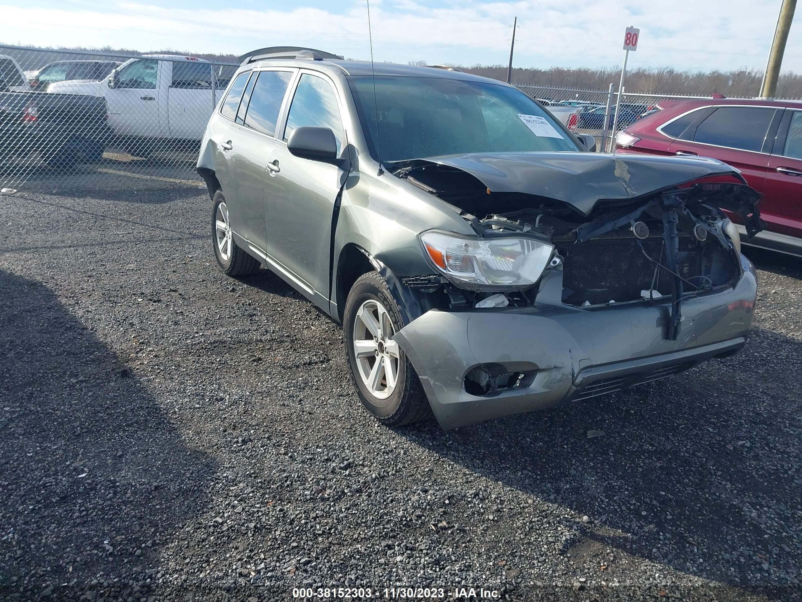 TOYOTA HIGHLANDER 2010 jtezk3eh4a2096329