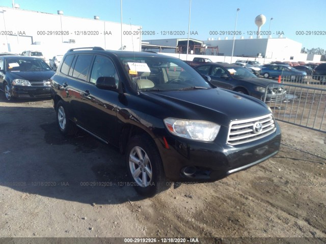 TOYOTA HIGHLANDER 2010 jtezk3eh8a2104450