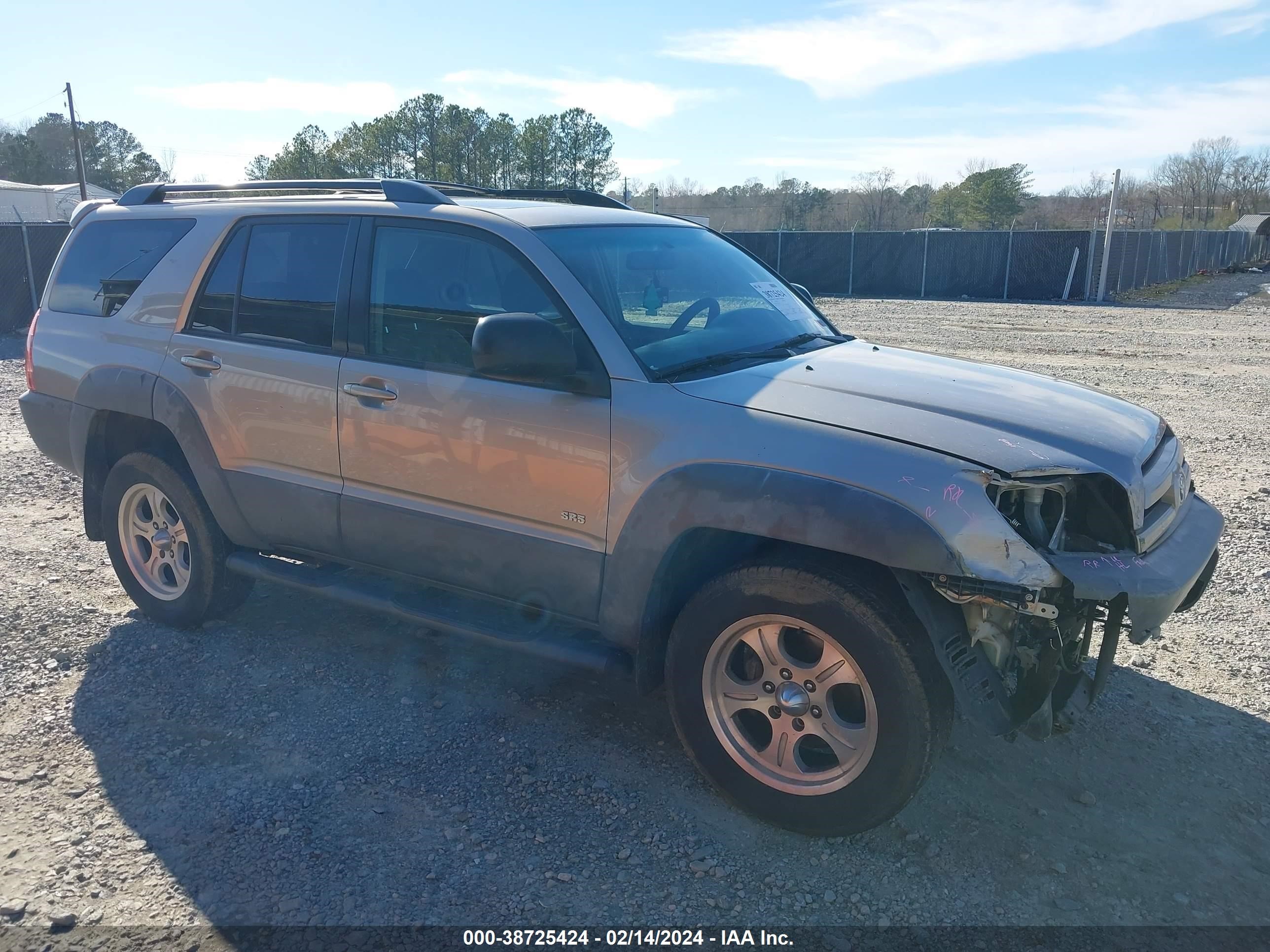 TOYOTA 4RUNNER 2003 jtezt14r230005374