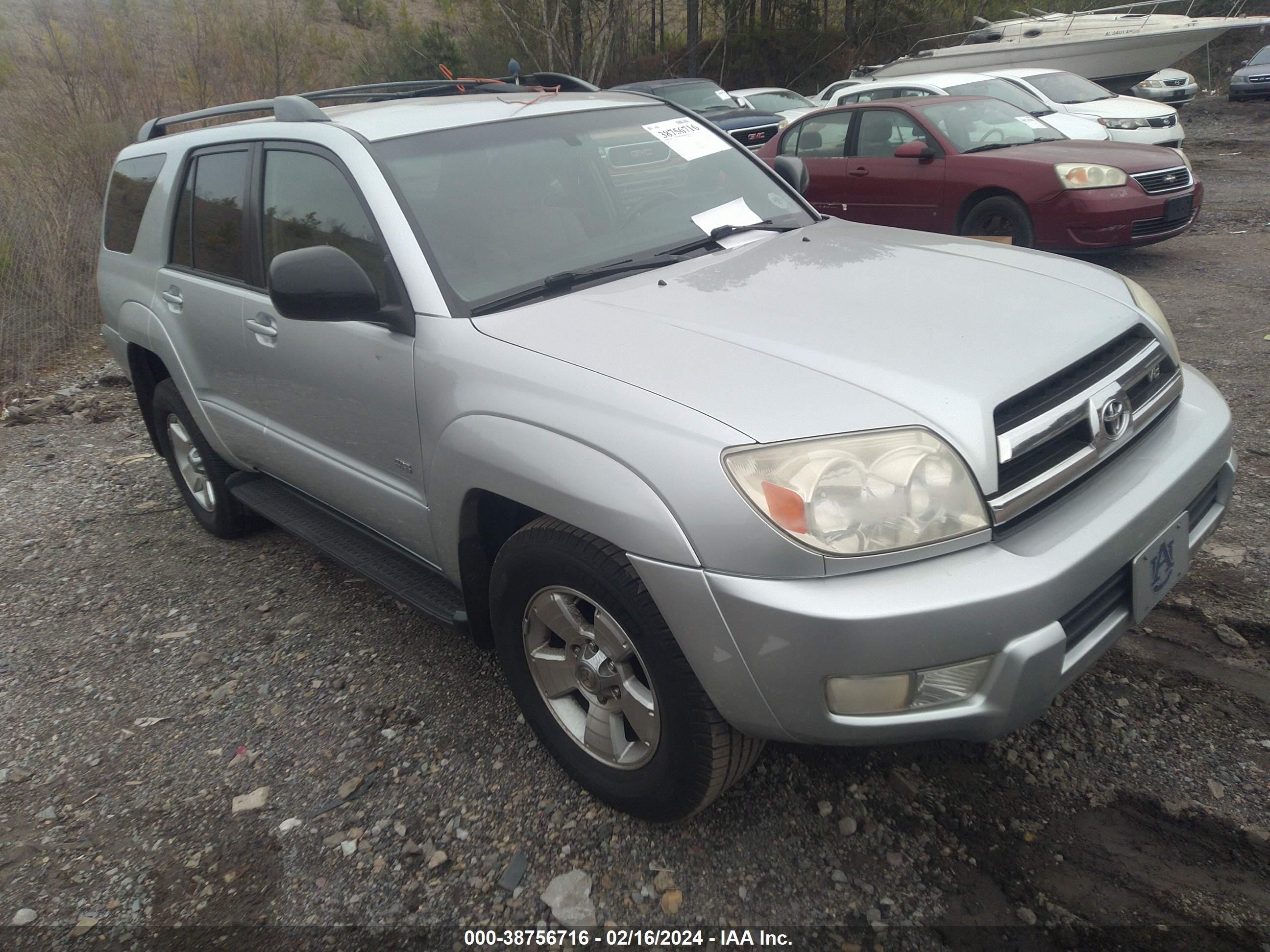 TOYOTA 4RUNNER 2005 jtezt14r550022270