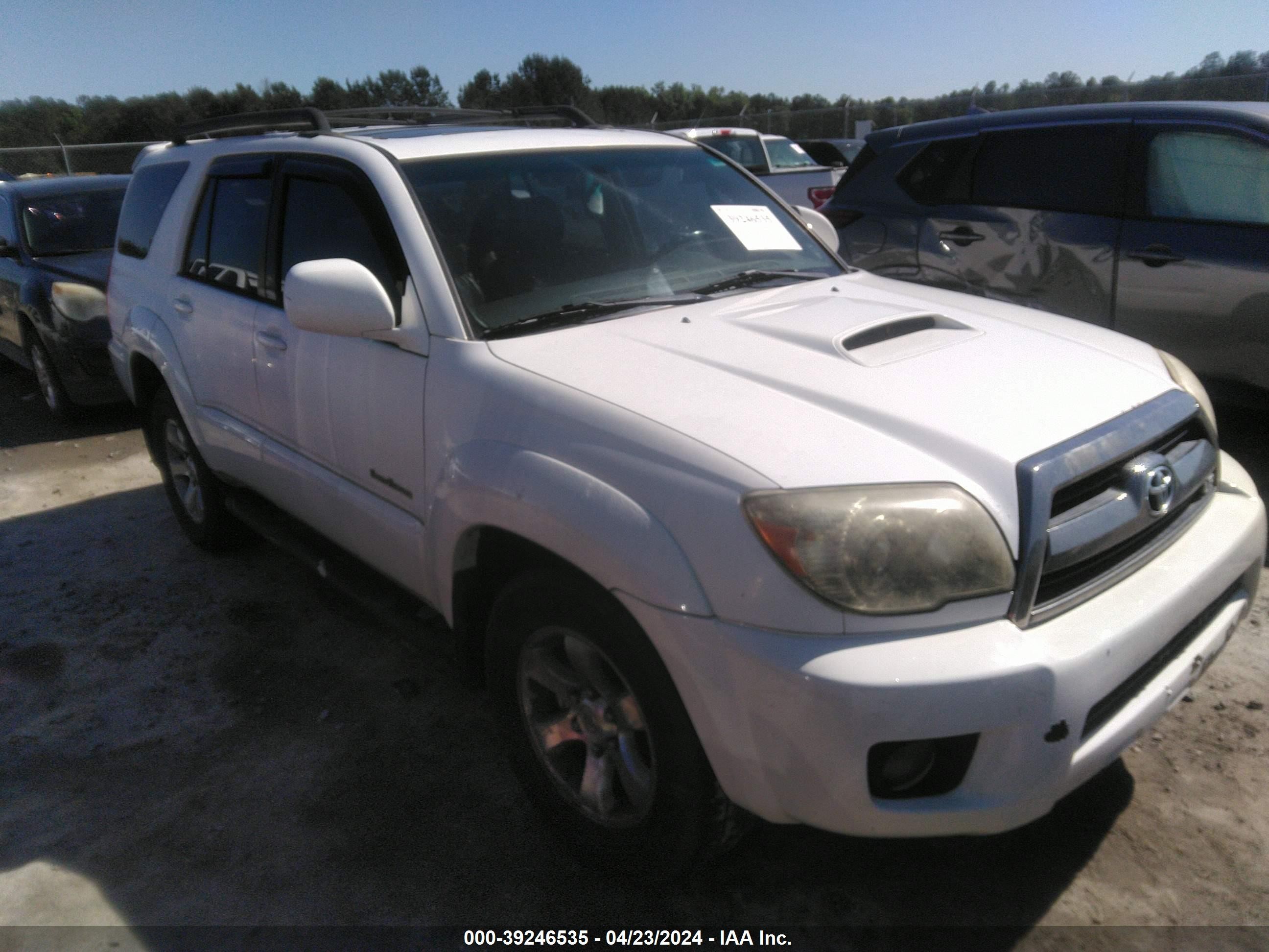 TOYOTA 4RUNNER 2006 jtezt14r960025304