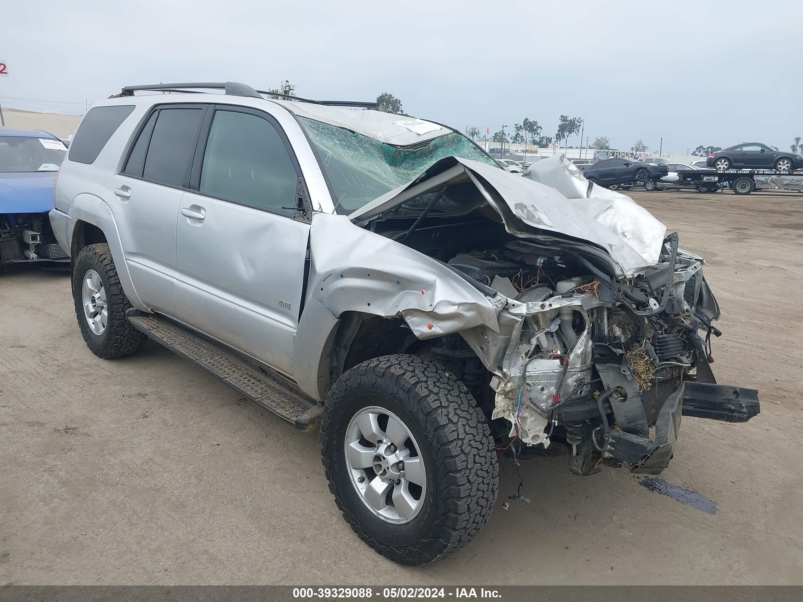 TOYOTA 4RUNNER 2004 jtezt14rx40015314