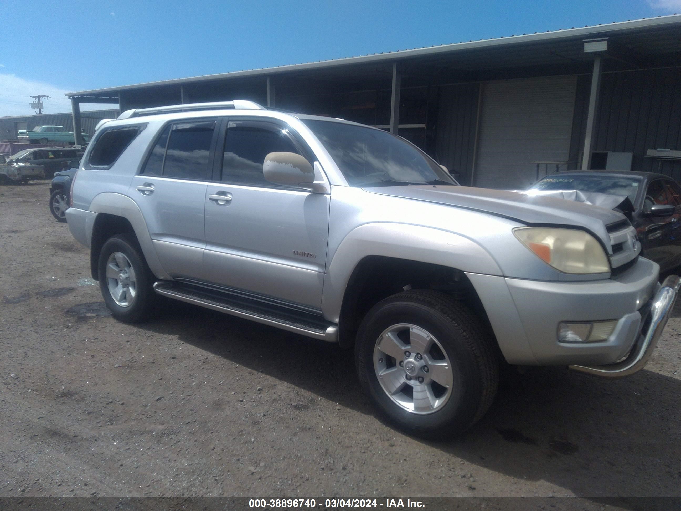 TOYOTA 4RUNNER 2003 jtezt17r530001279