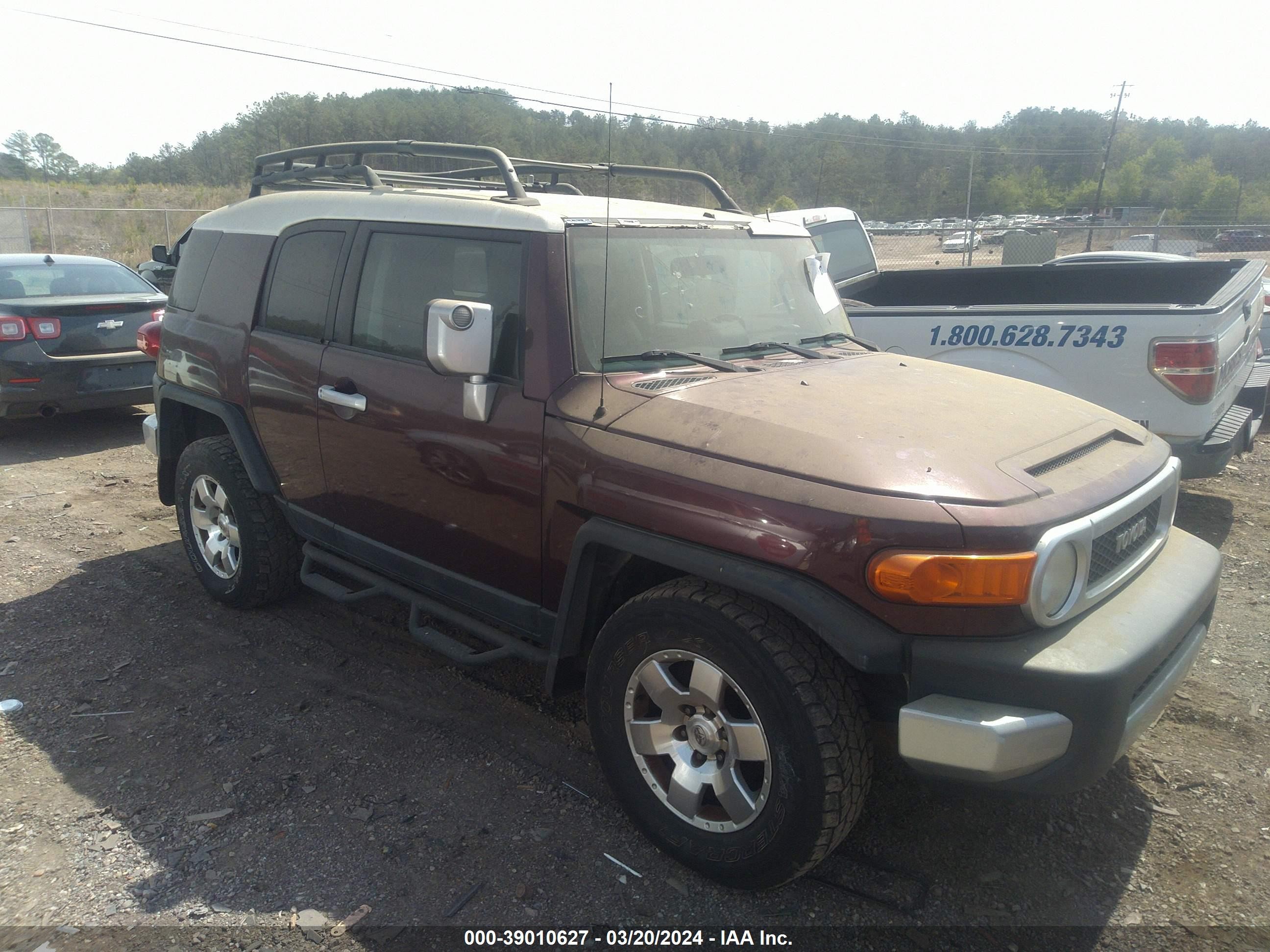 TOYOTA FJ CRUISER 2007 jtezu11f170006786