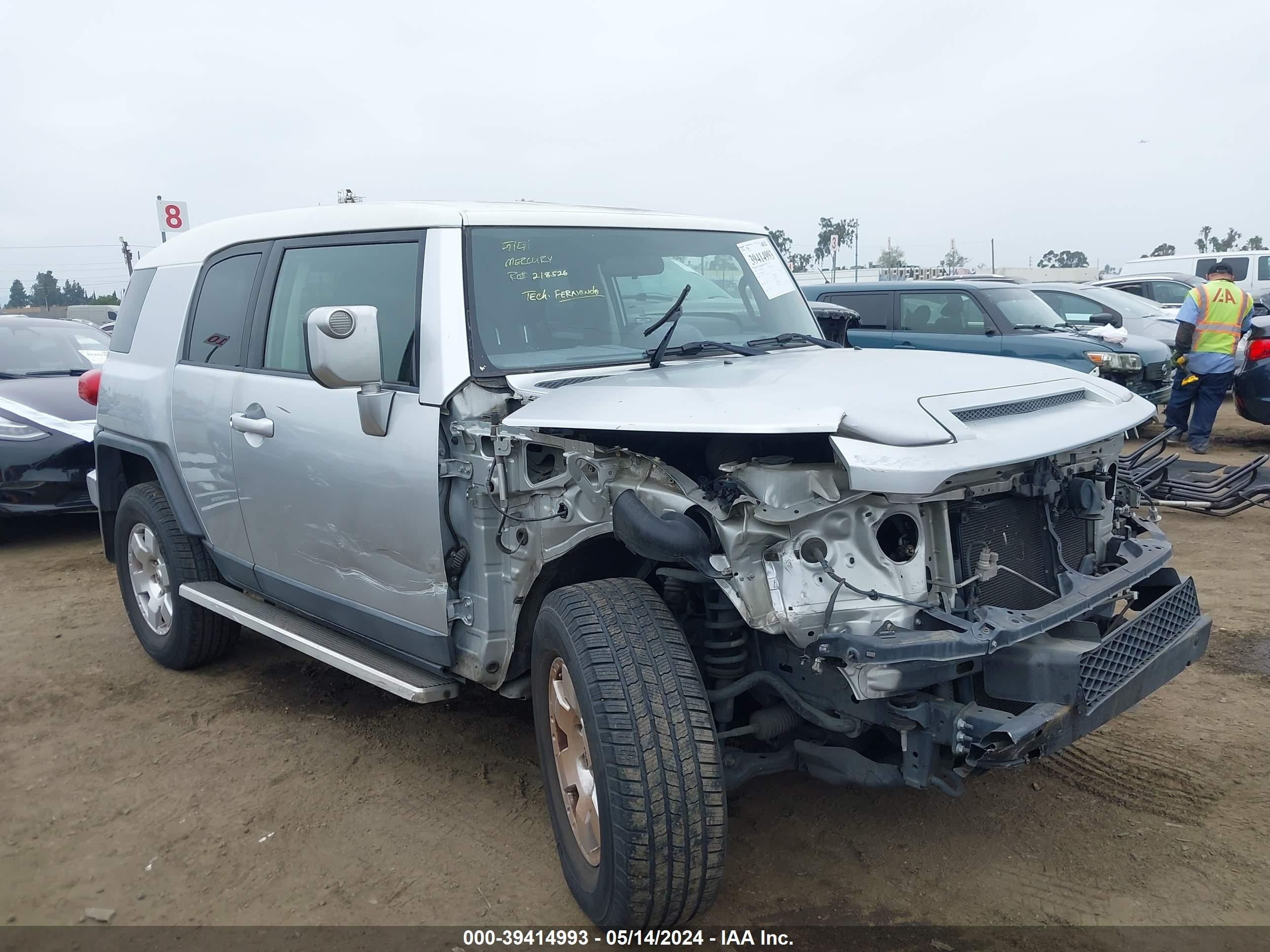 TOYOTA FJ CRUISER 2007 jtezu11f270007039