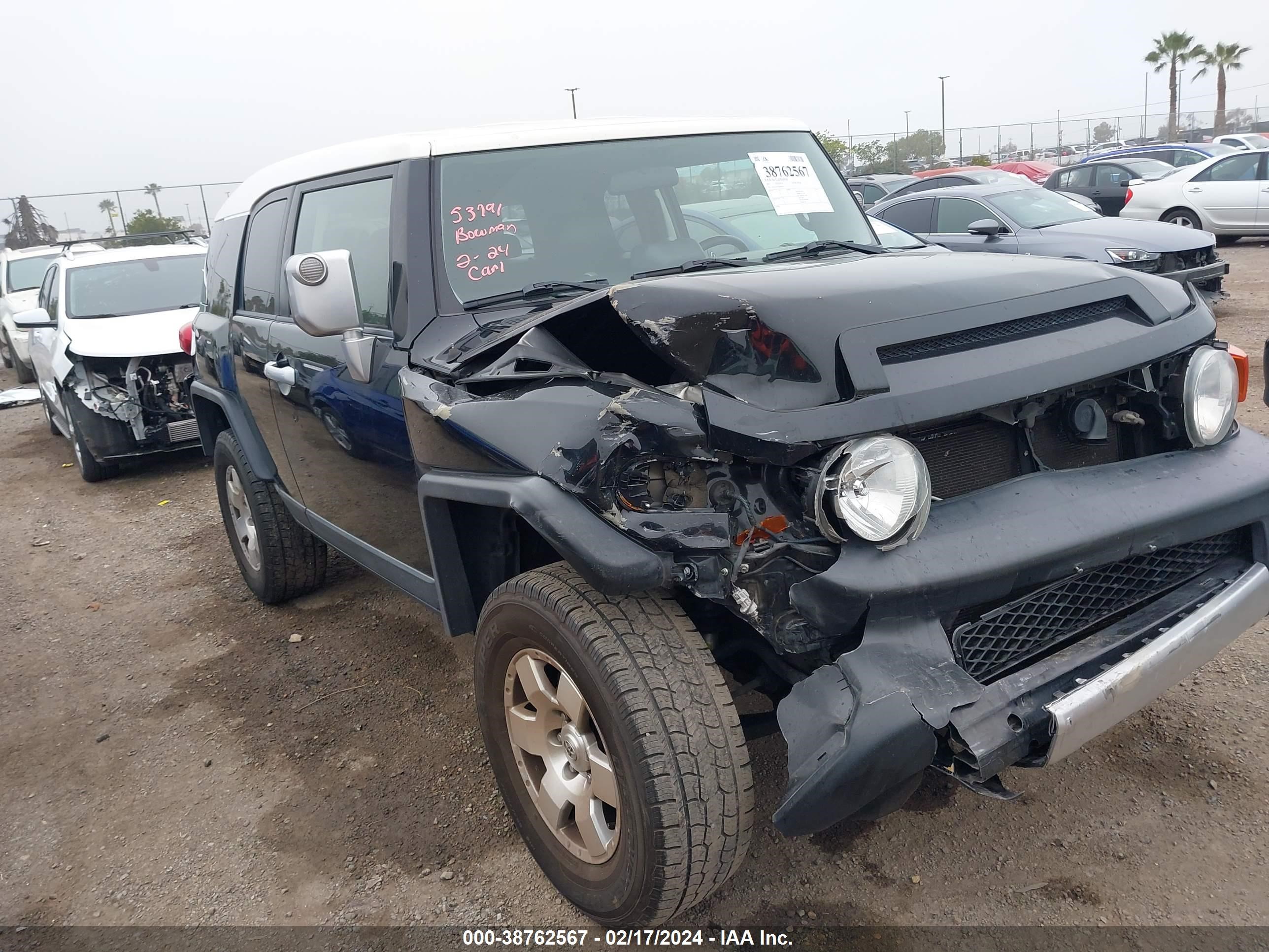 TOYOTA FJ CRUISER 2007 jtezu11f370006949