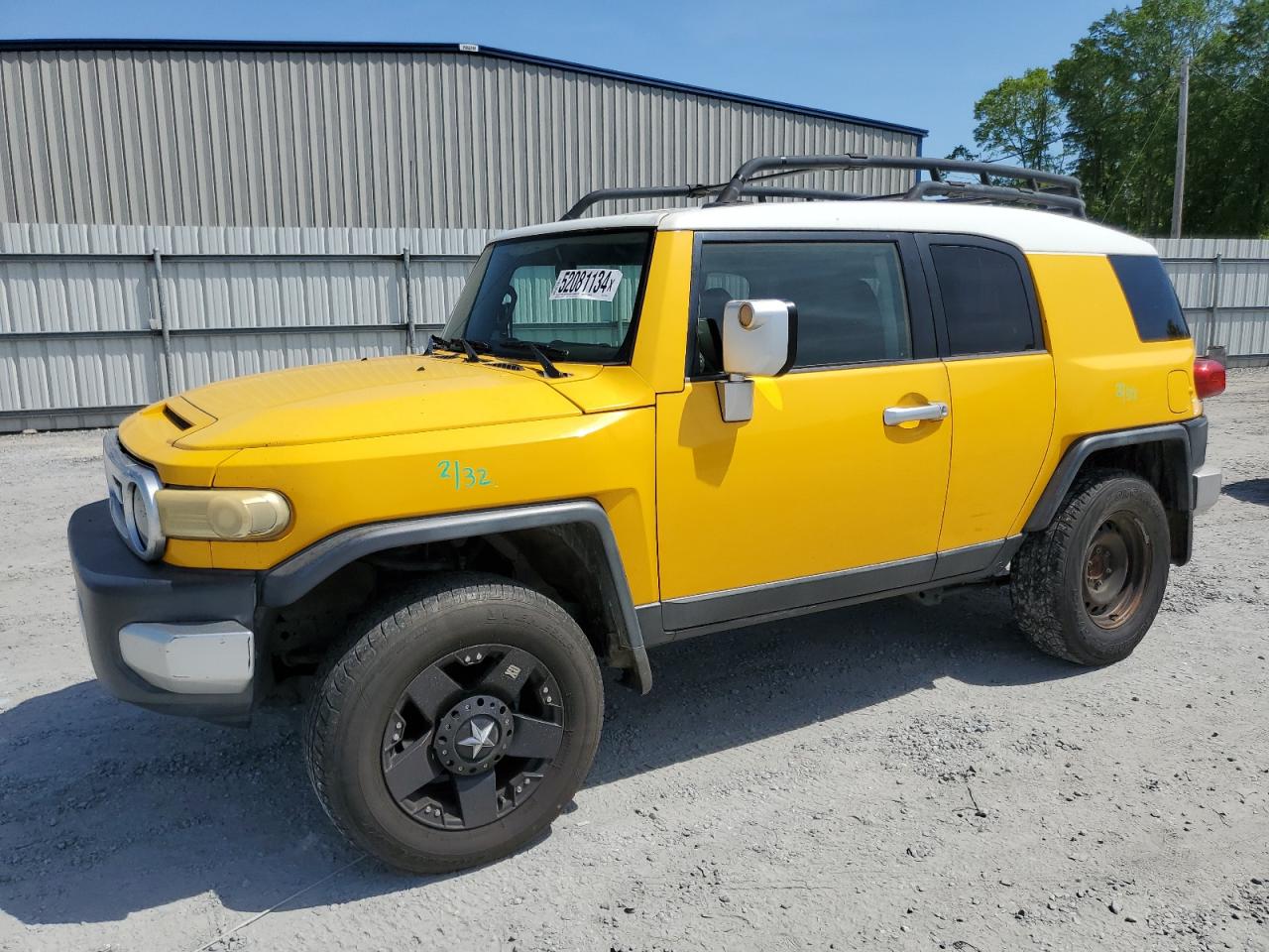 TOYOTA FJ CRUISER 2007 jtezu11f970014599