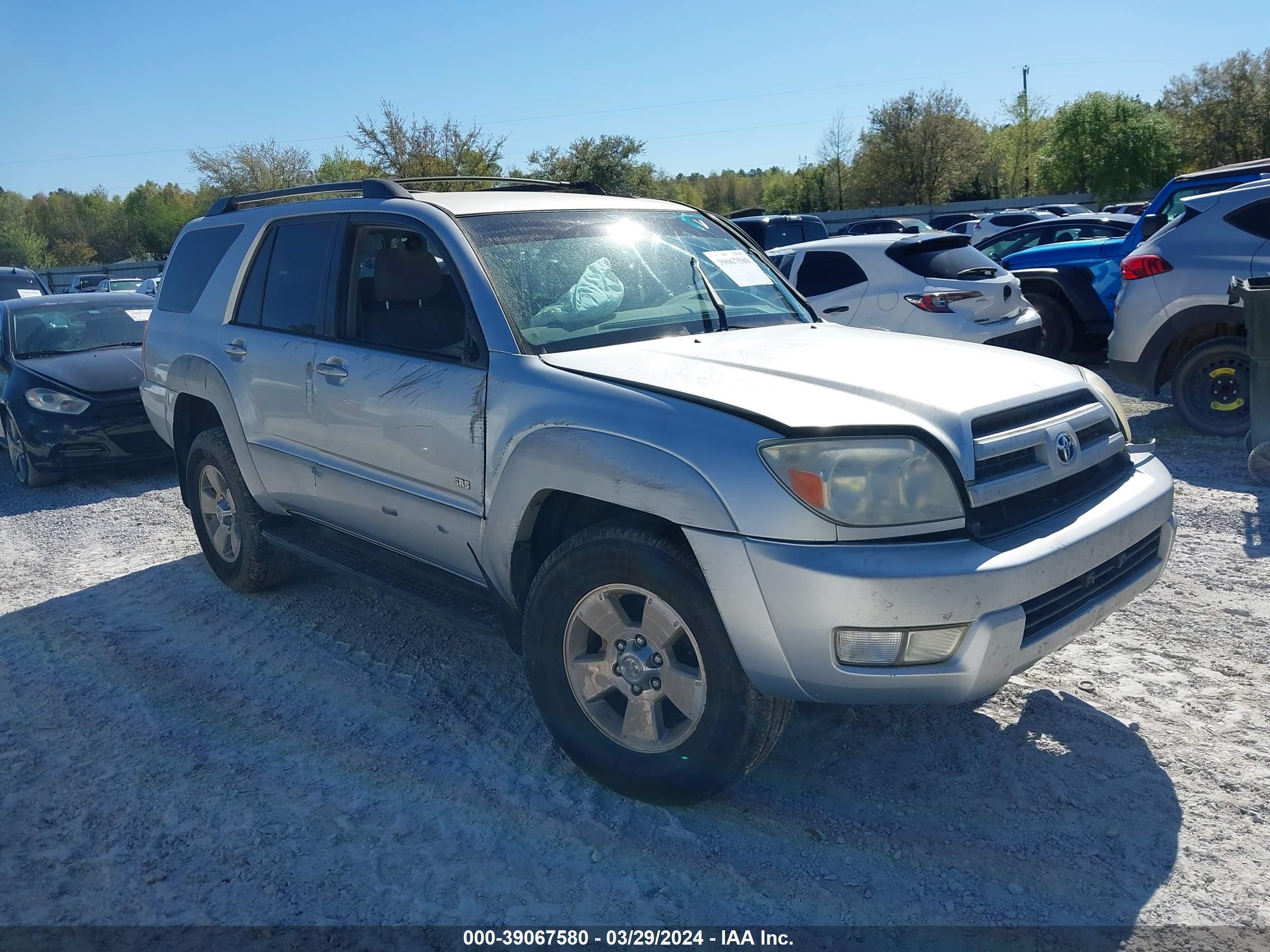 TOYOTA 4RUNNER 2003 jtezu14r030017102