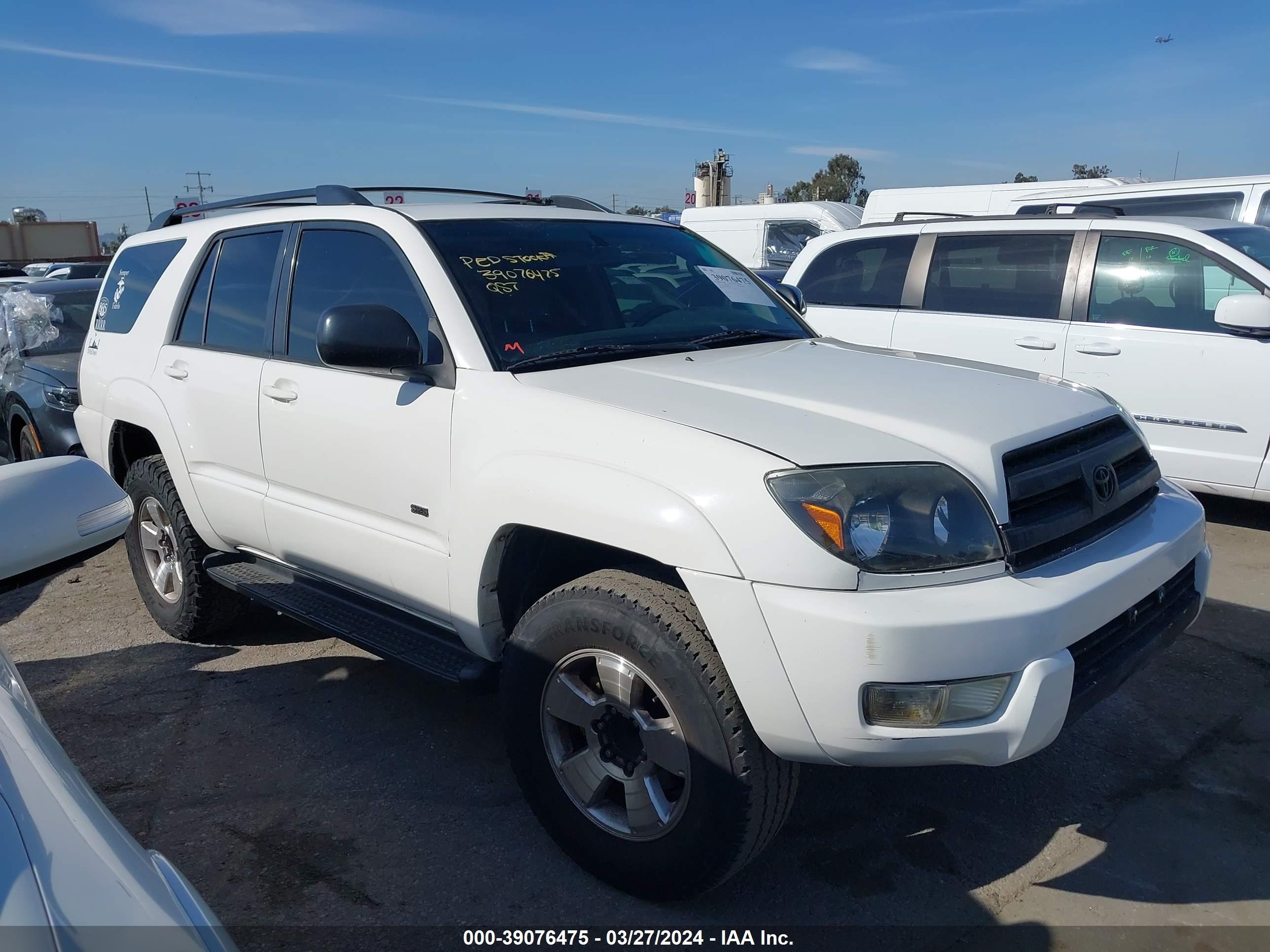 TOYOTA 4RUNNER 2005 jtezu14r058032977