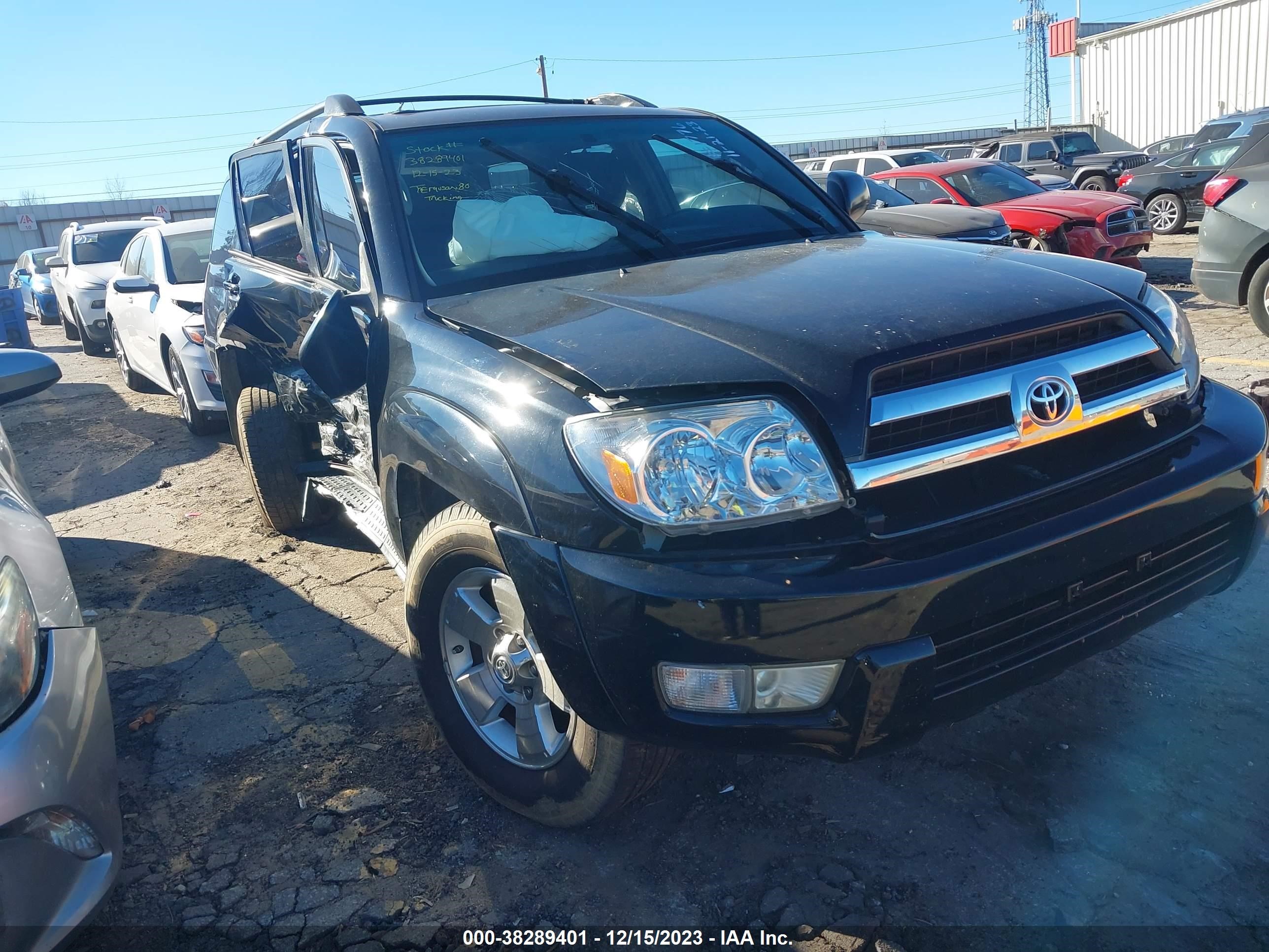 TOYOTA 4RUNNER 2005 jtezu14r058033675