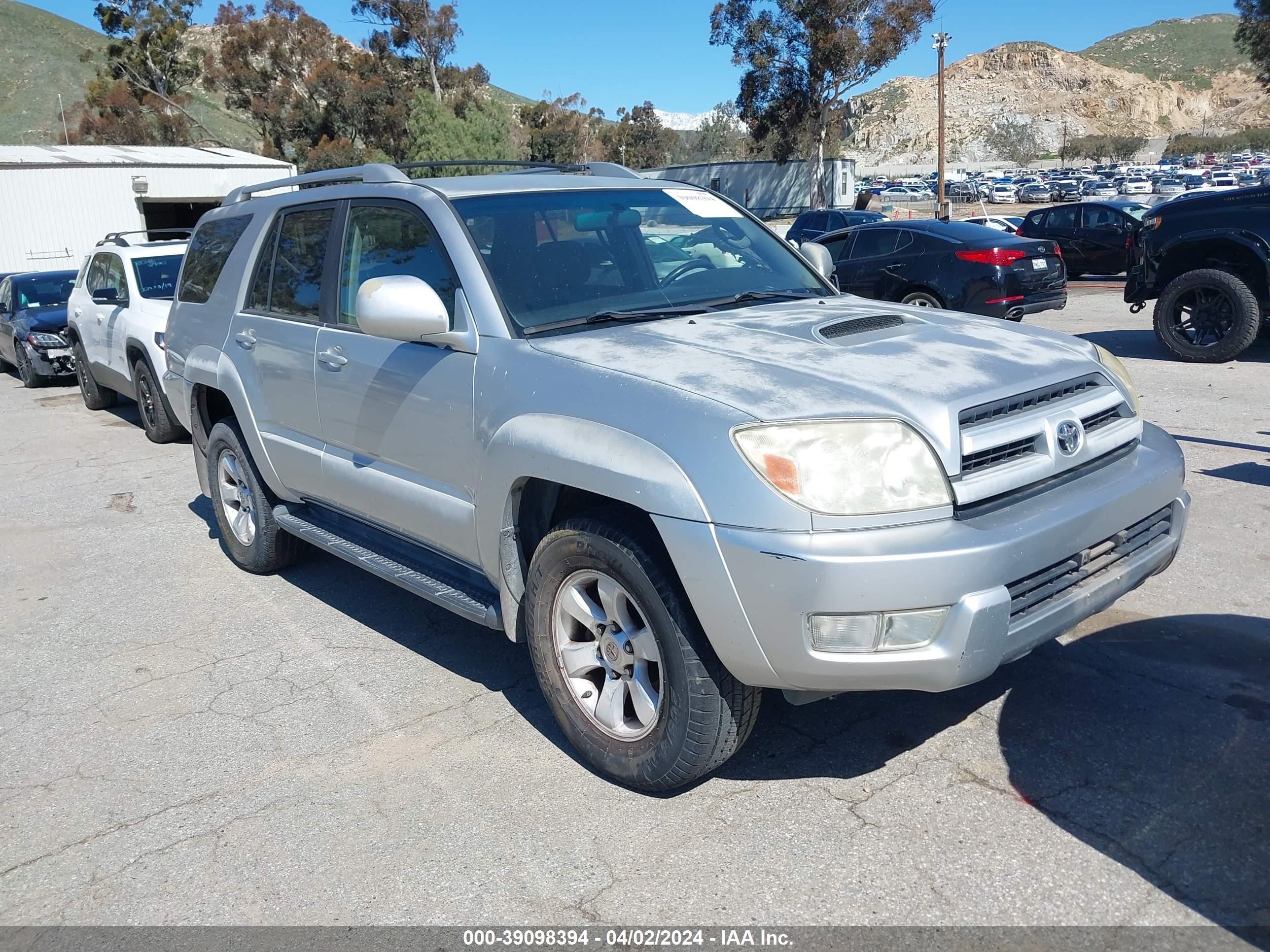 TOYOTA 4RUNNER 2005 jtezu14r058040979