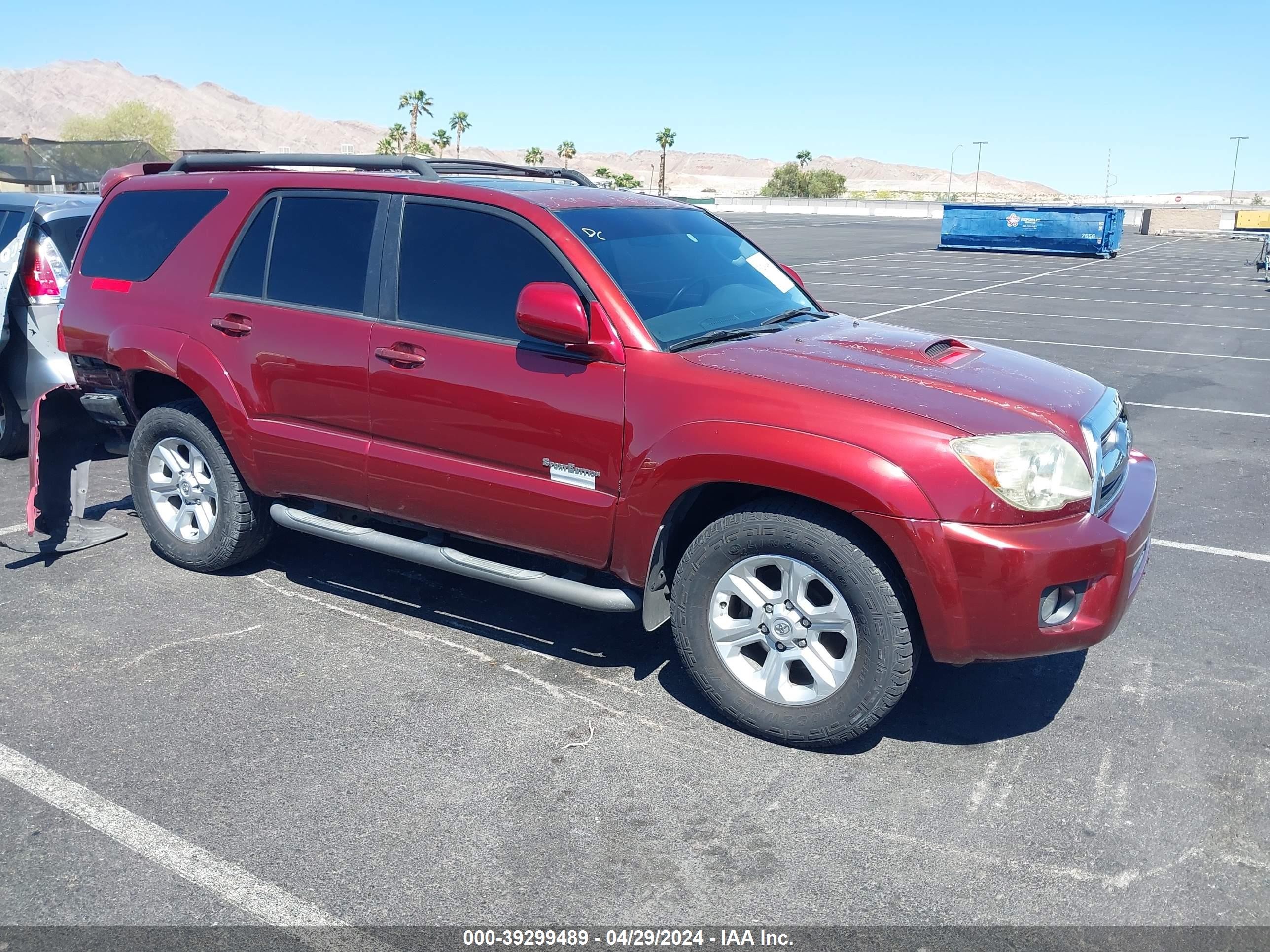 TOYOTA 4RUNNER 2008 jtezu14r08k008346