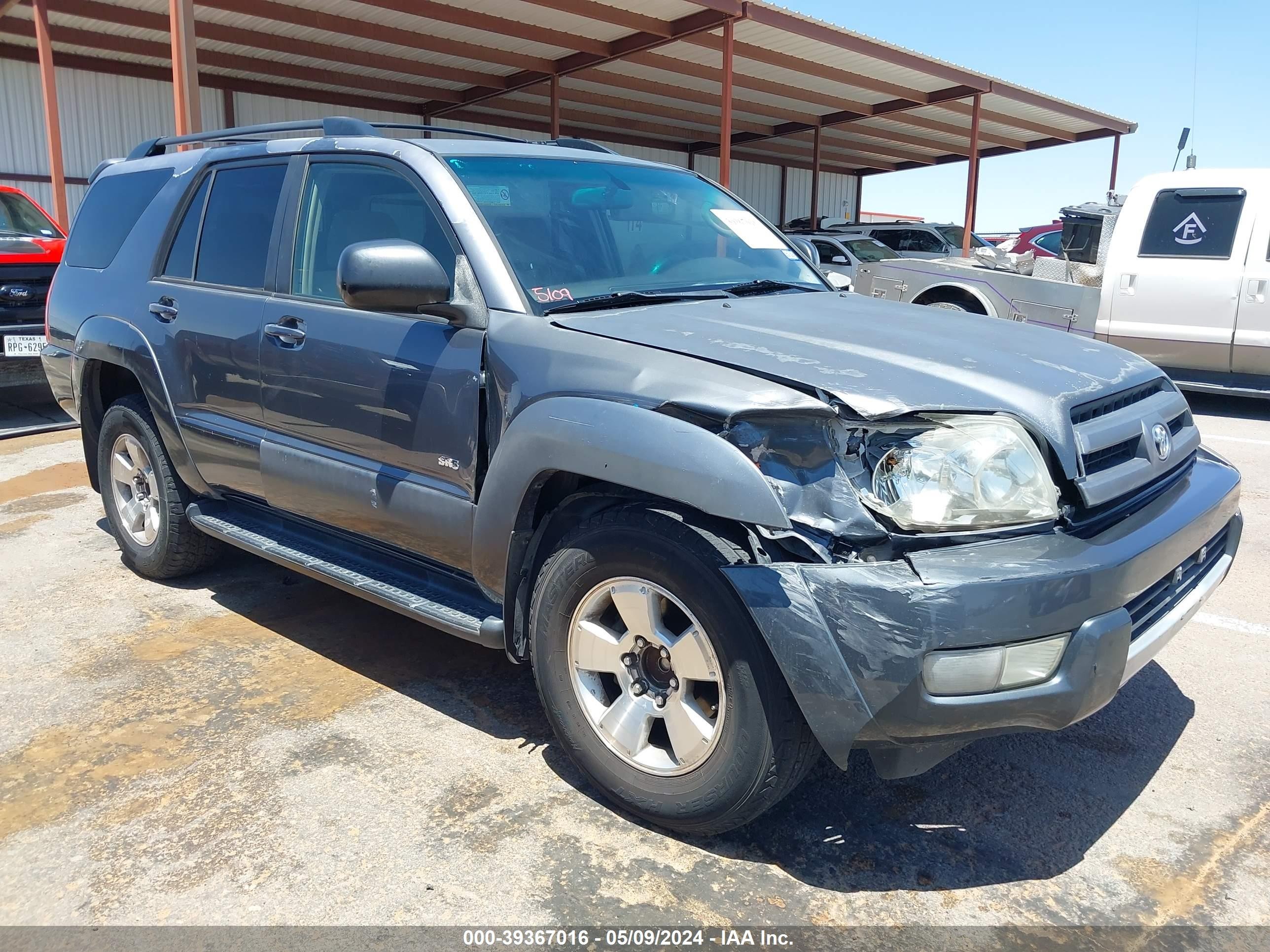 TOYOTA 4RUNNER 2004 jtezu14r140024268