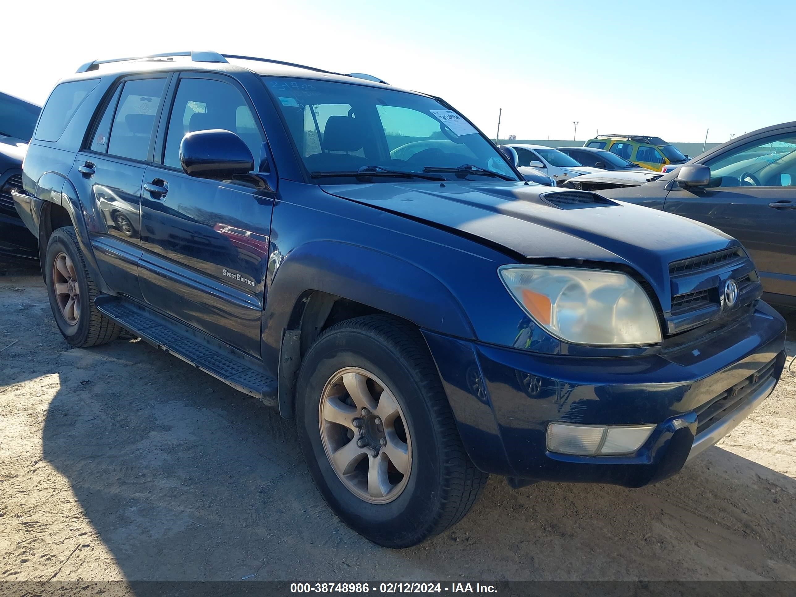 TOYOTA 4RUNNER 2004 jtezu14r148010937