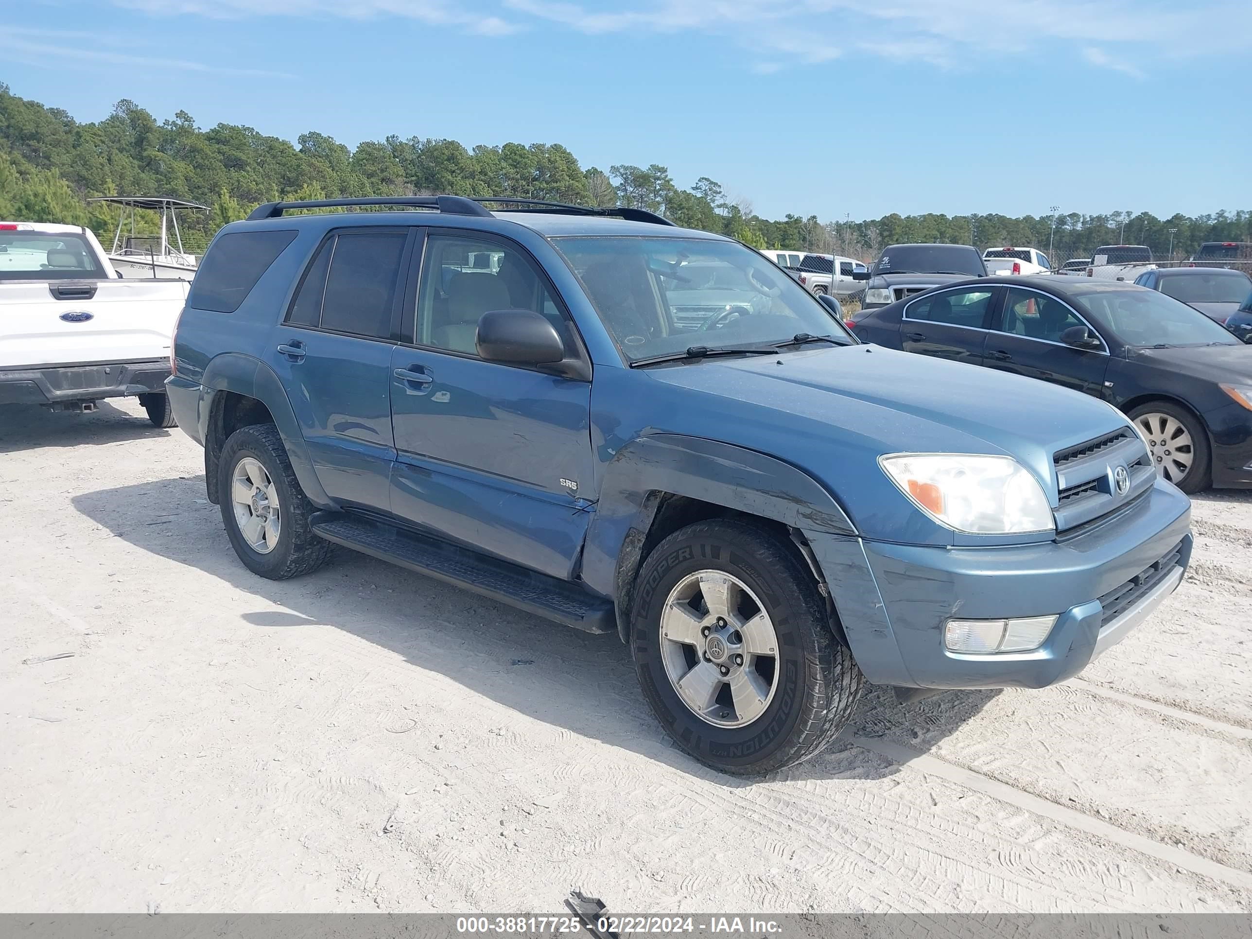 TOYOTA 4RUNNER 2004 jtezu14r240024716