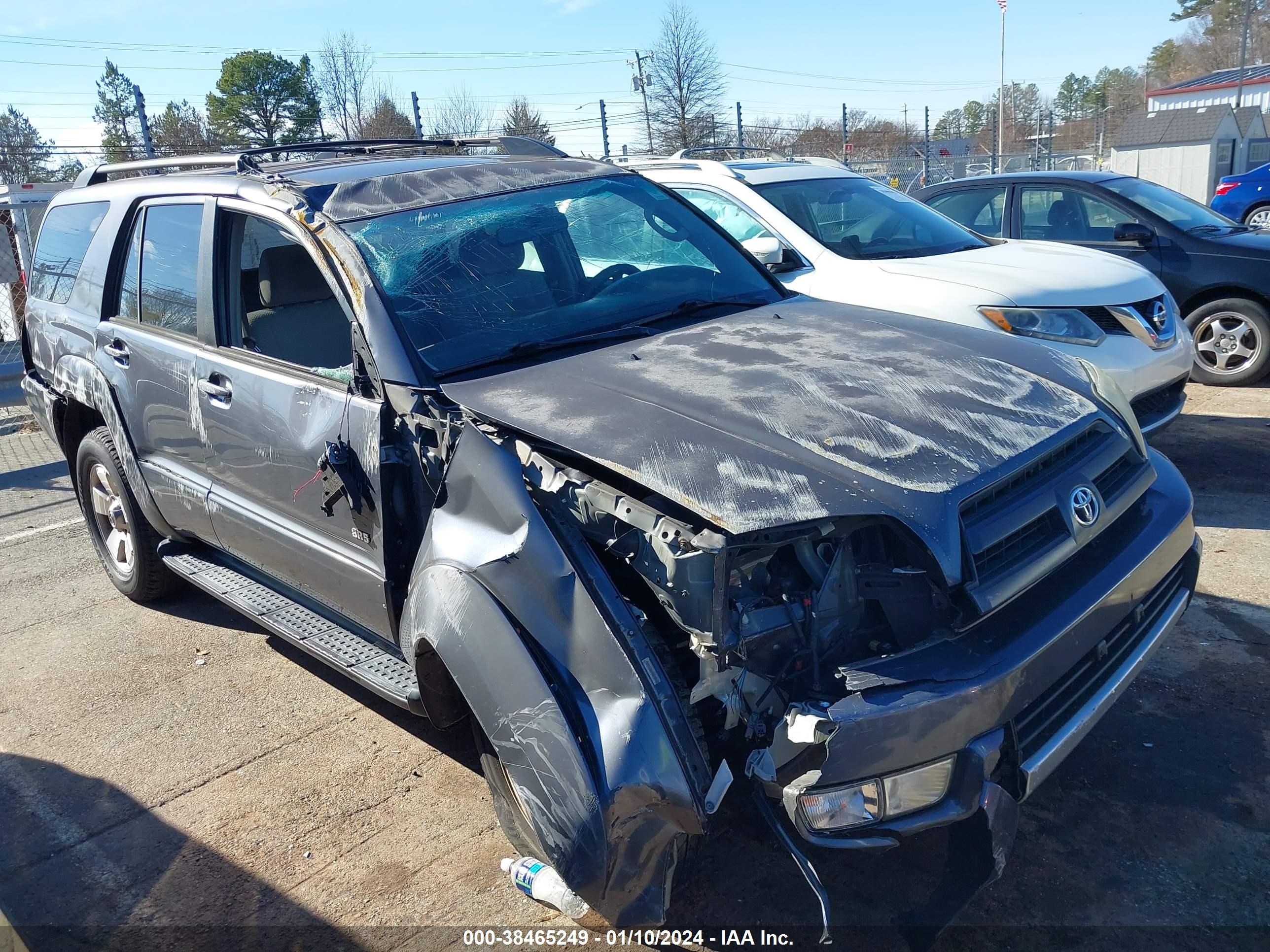 TOYOTA 4RUNNER 2004 jtezu14r248019372