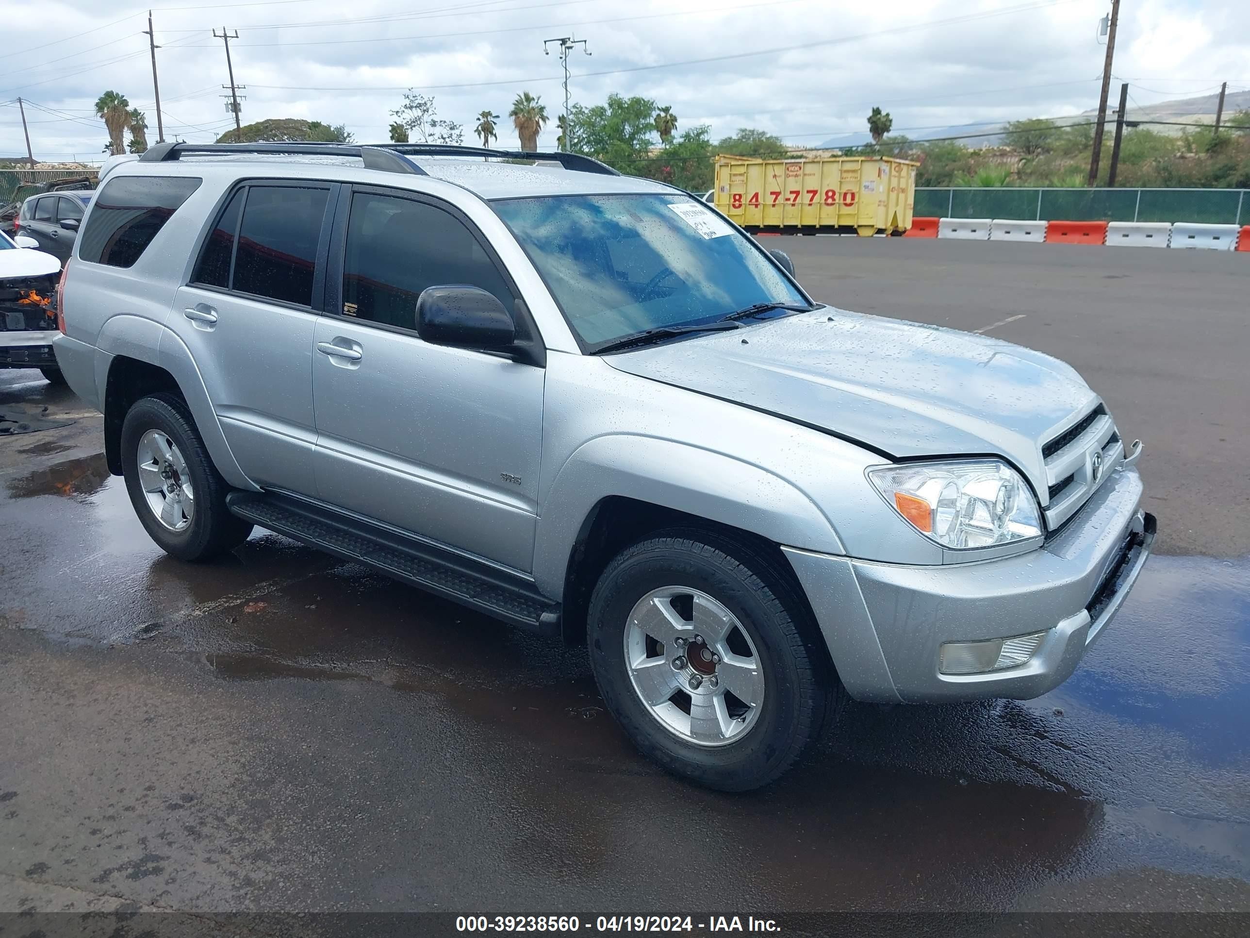 TOYOTA 4RUNNER 2003 jtezu14r438004547