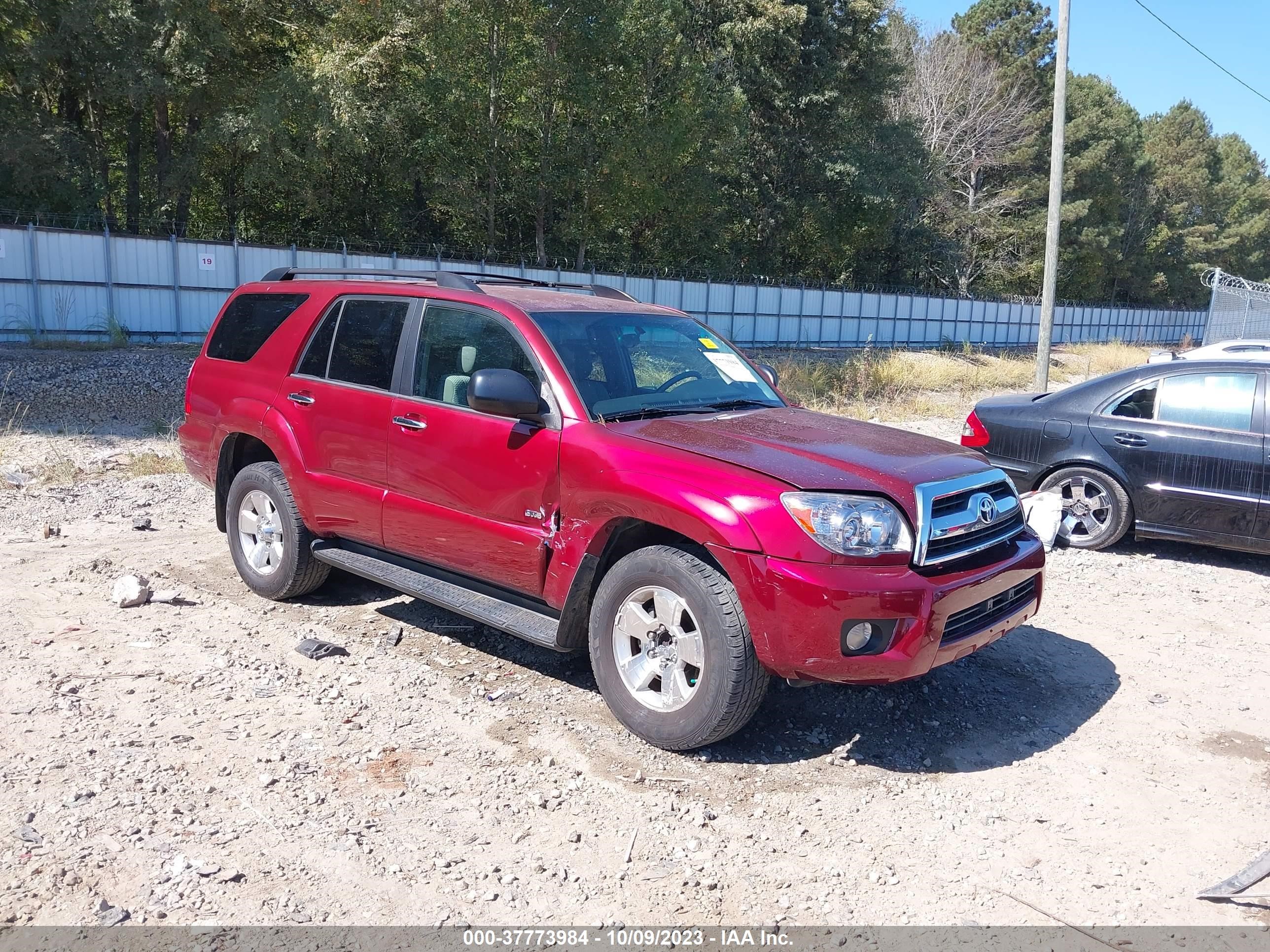 TOYOTA 4RUNNER 2007 jtezu14r478080646