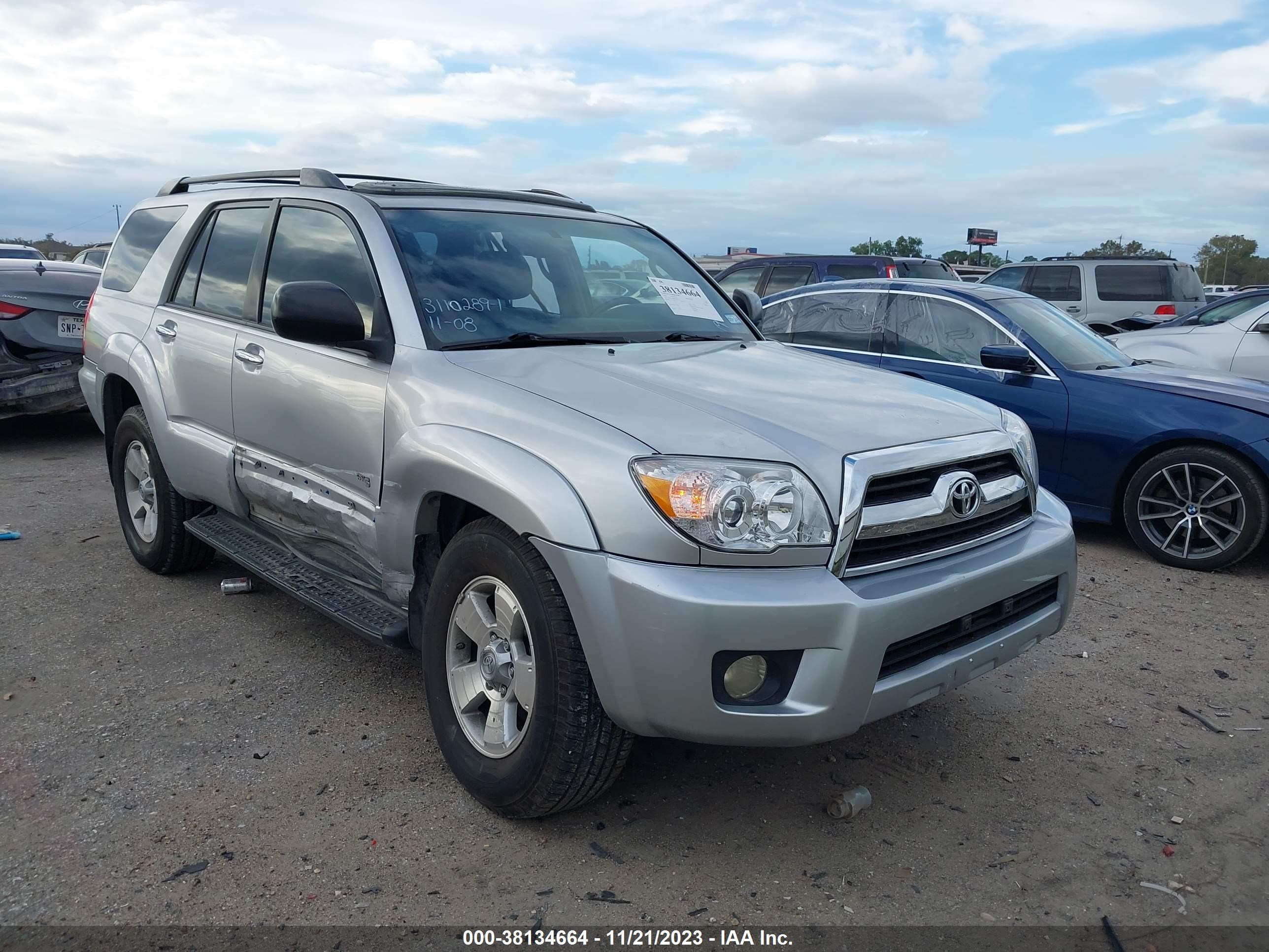 TOYOTA 4RUNNER 2008 jtezu14r48k001917