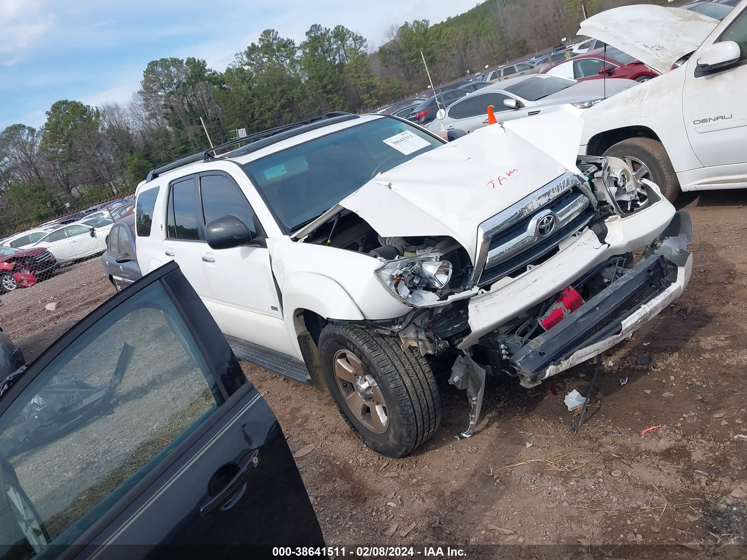 TOYOTA 4RUNNER 2007 jtezu14r578080722