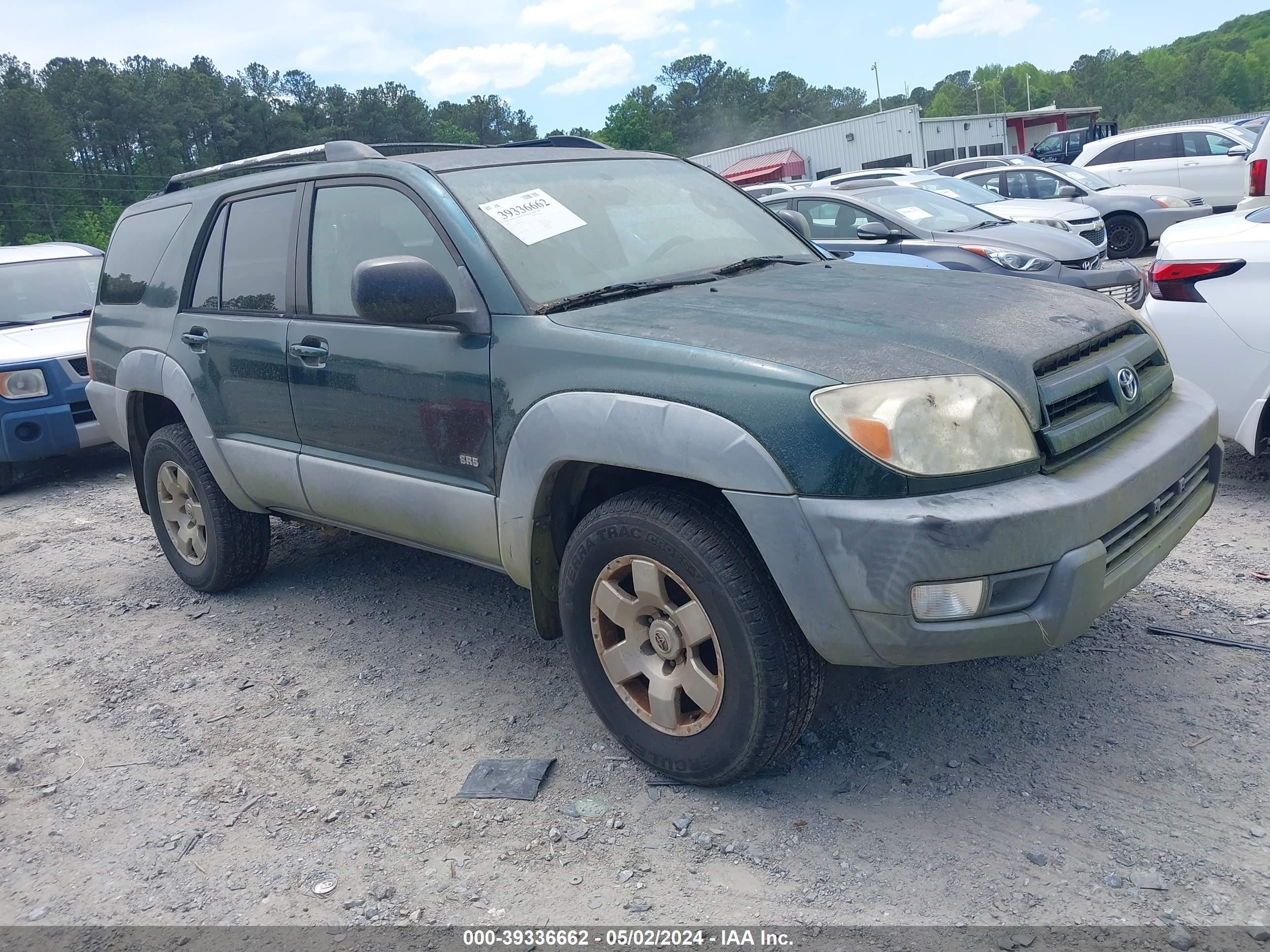 TOYOTA 4RUNNER 2003 jtezu14r630009120