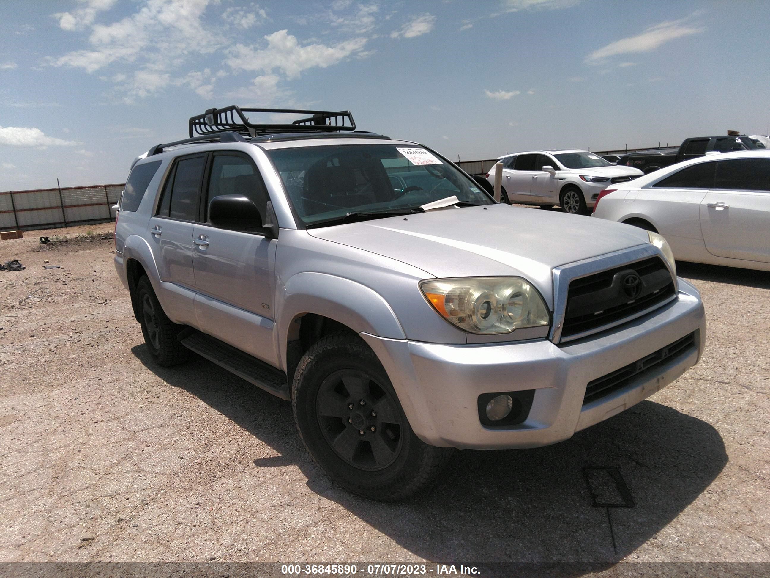 TOYOTA 4RUNNER 2007 jtezu14r678067154