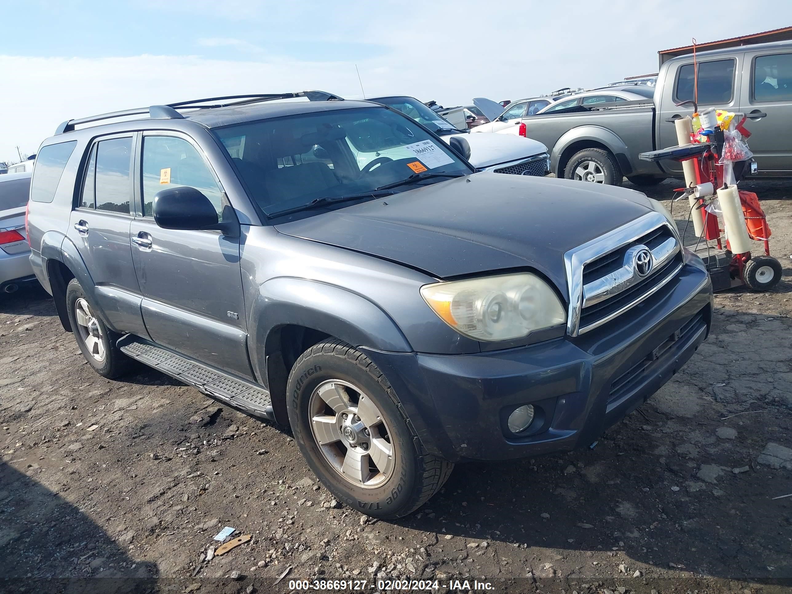 TOYOTA 4RUNNER 2007 jtezu14r678081474