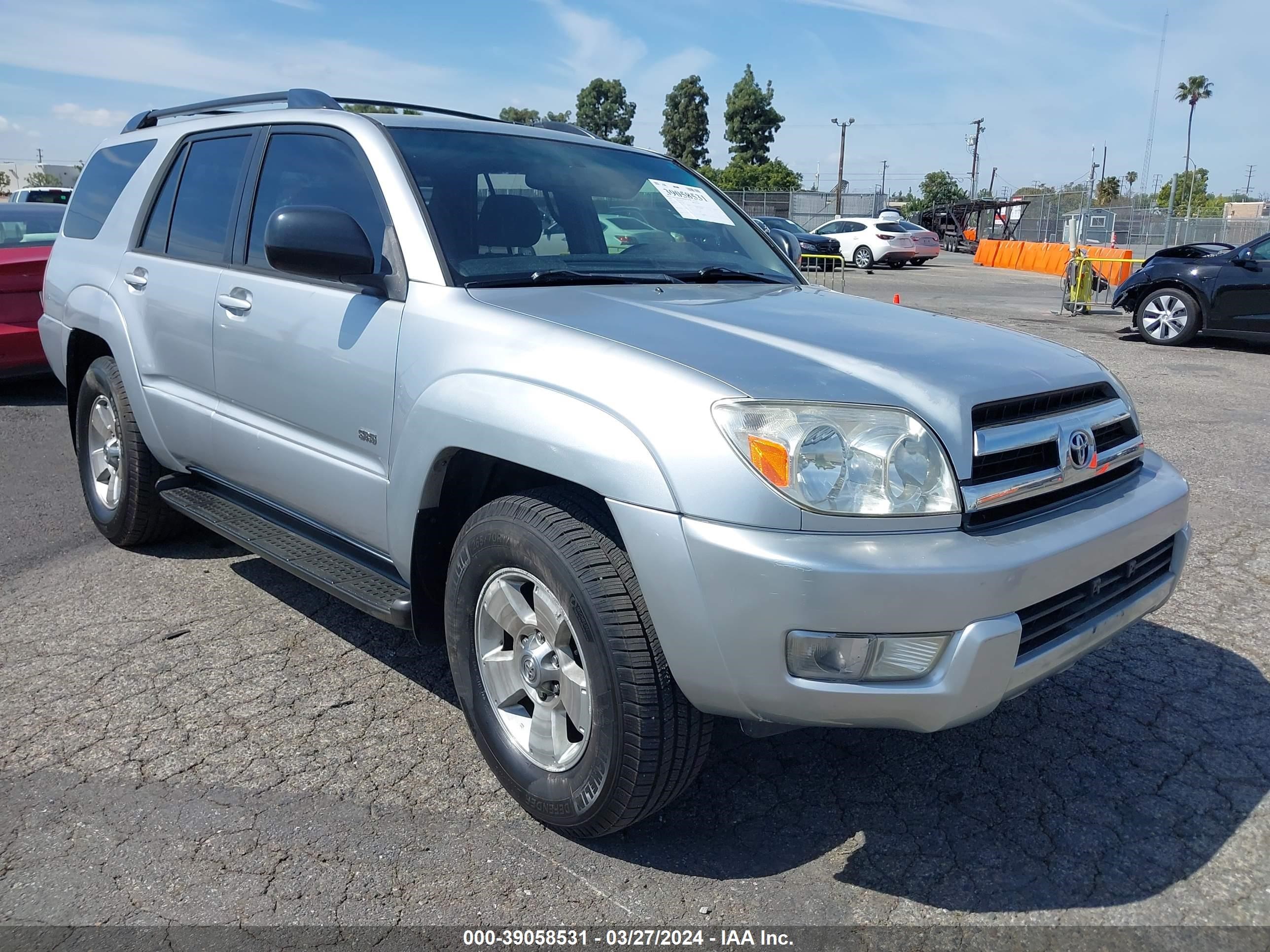 TOYOTA 4RUNNER 2005 jtezu14r850061562