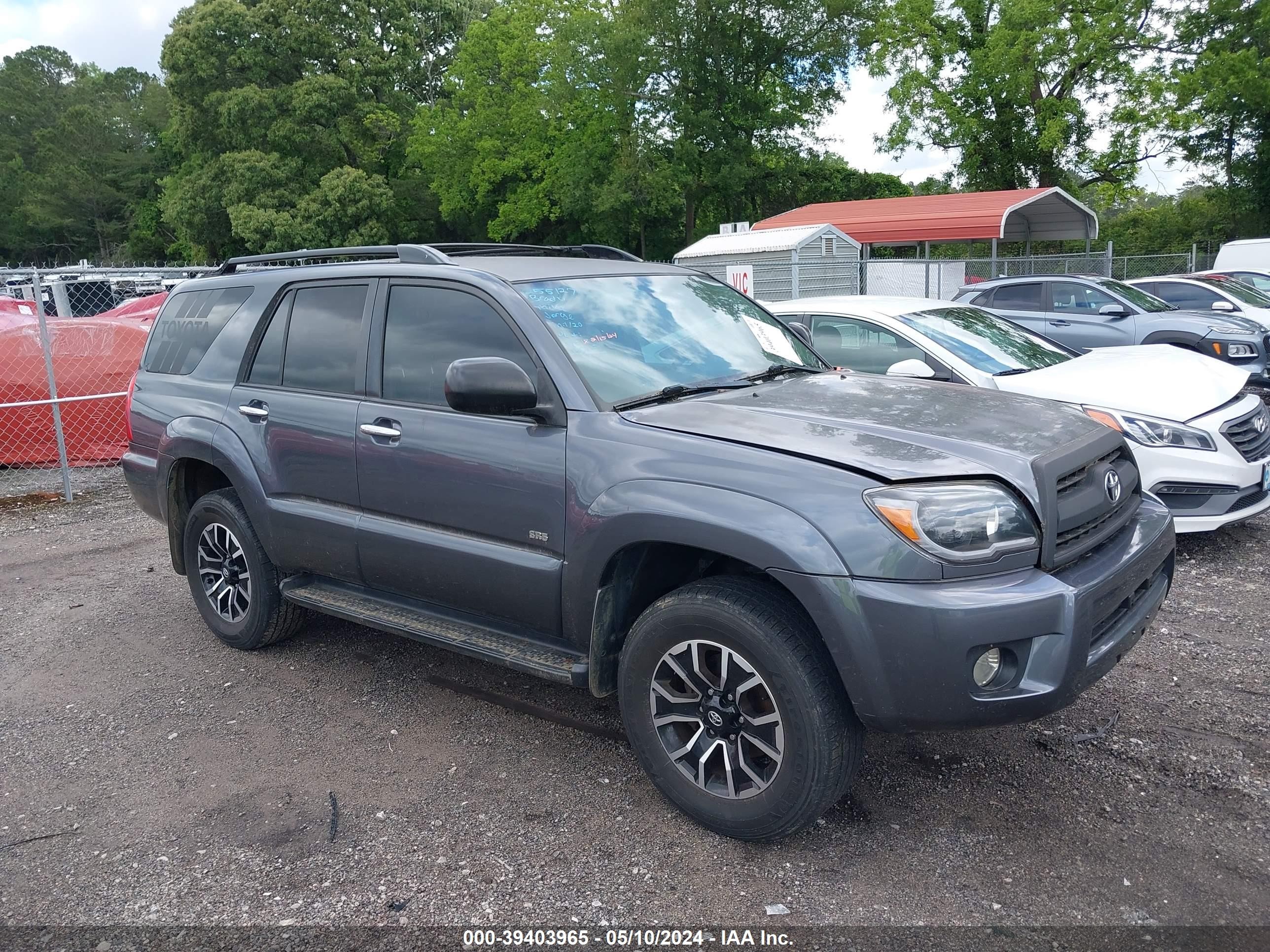 TOYOTA 4RUNNER 2007 jtezu14r870091227