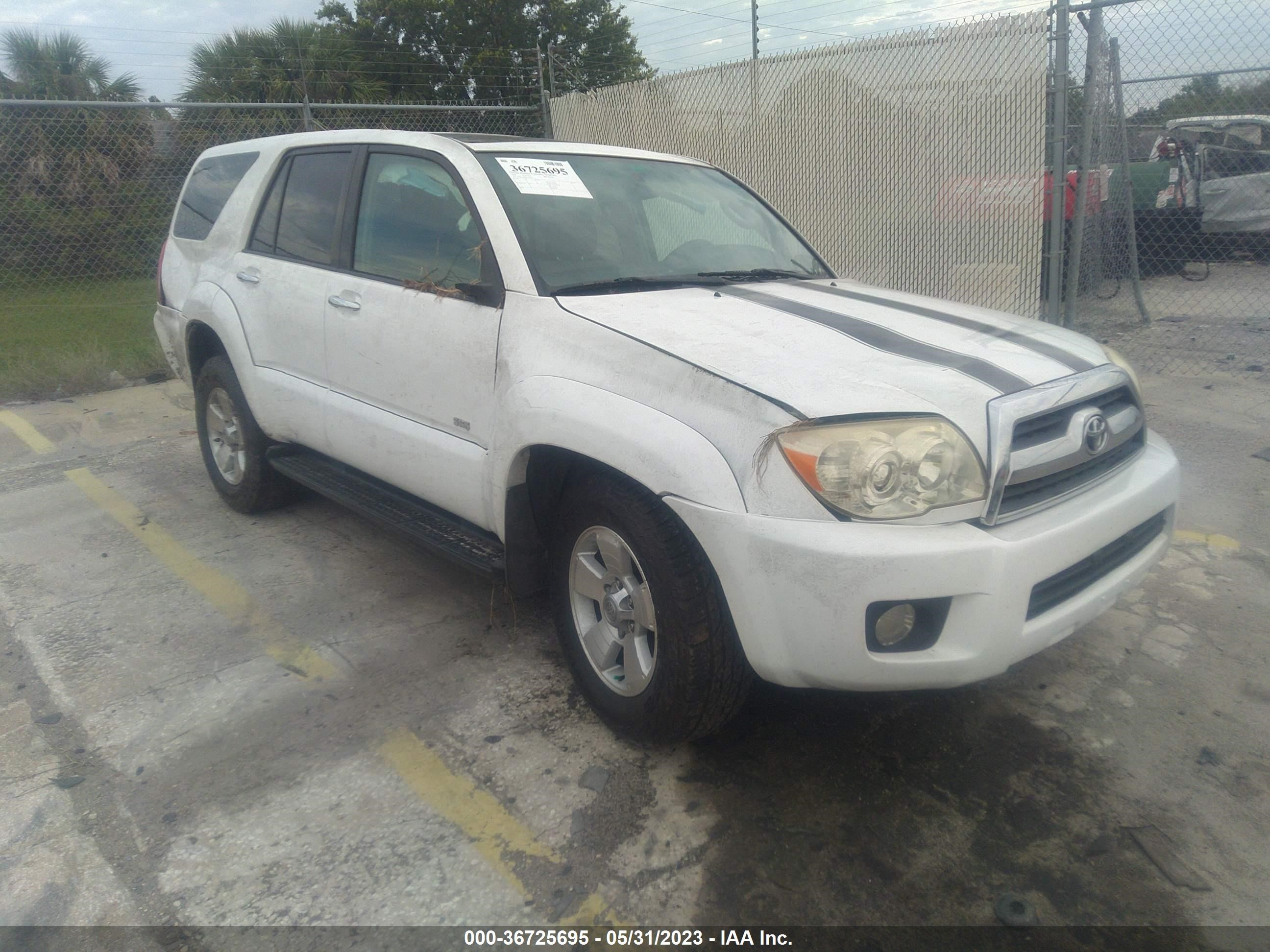 TOYOTA 4RUNNER 2008 jtezu14r88k020017