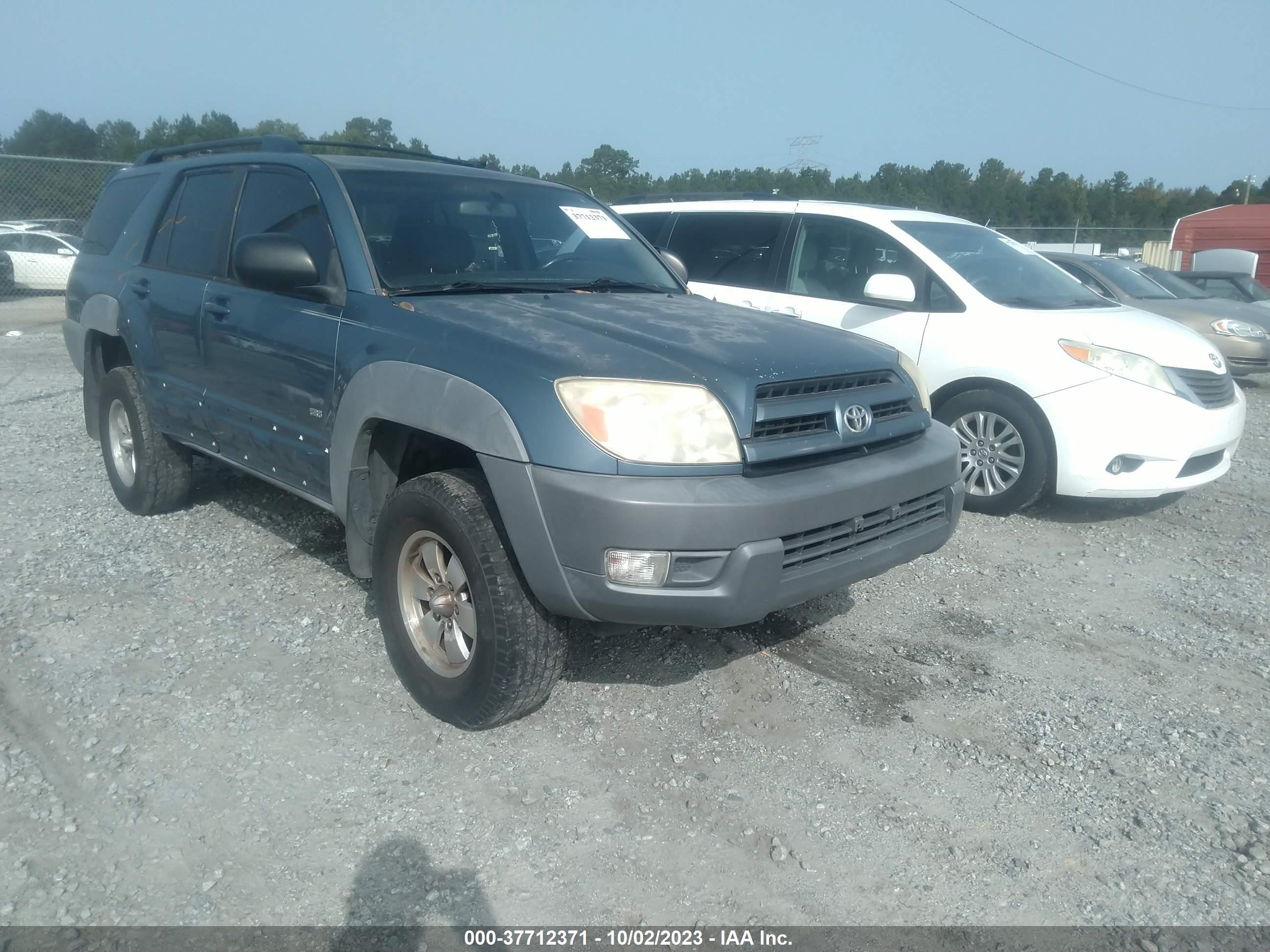 TOYOTA 4RUNNER 2003 jtezu14r938001076