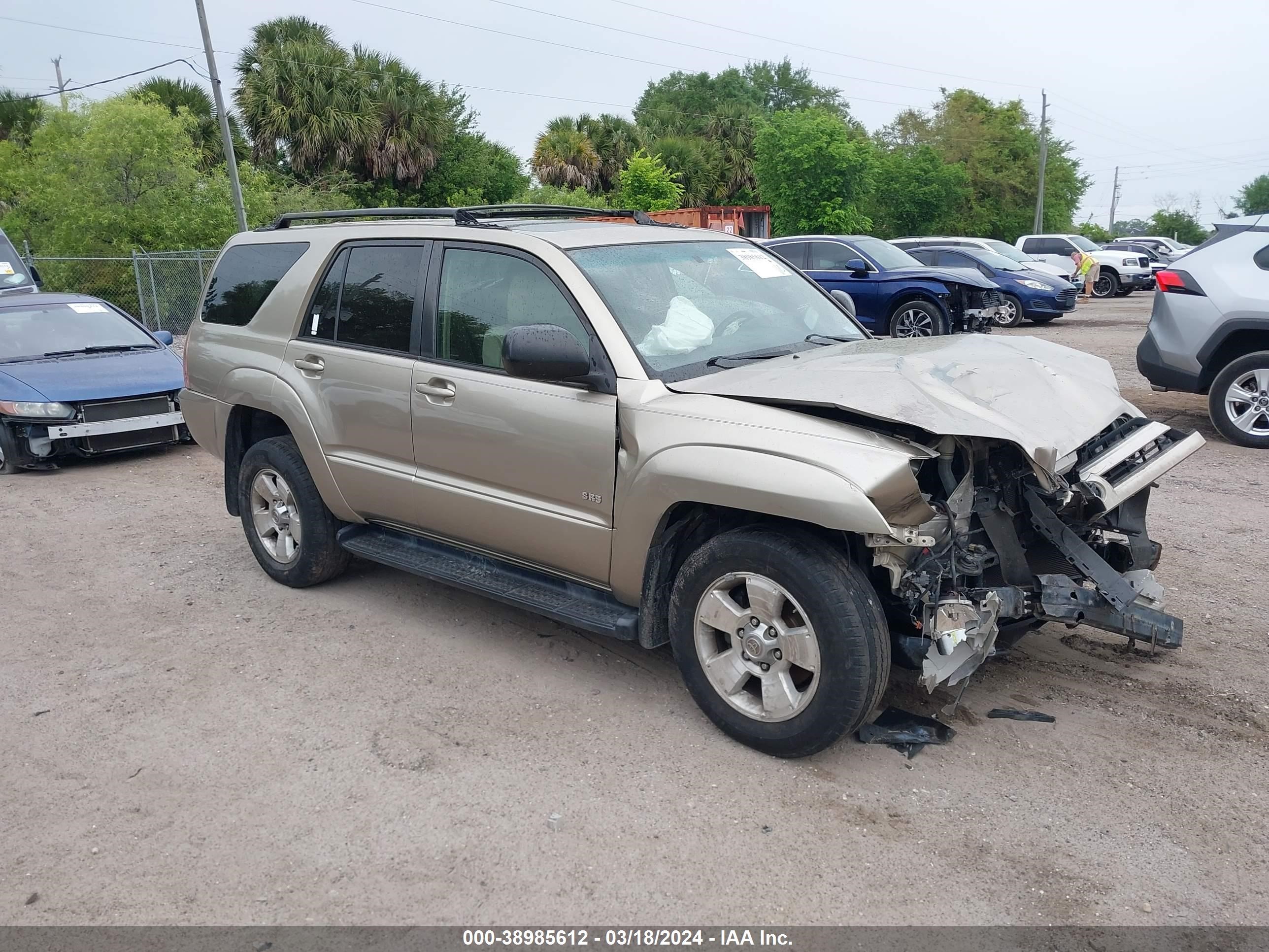 TOYOTA 4RUNNER 2004 jtezu14r948021572