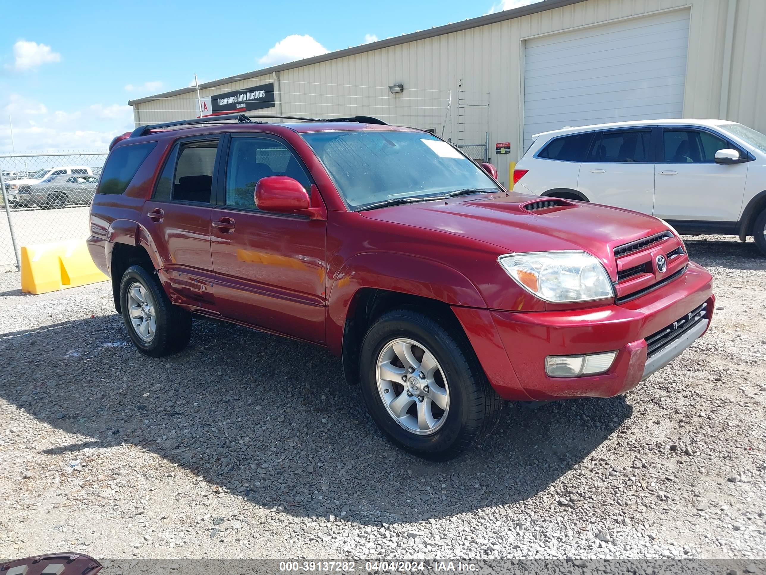 TOYOTA 4RUNNER 2005 jtezu14rx58029715