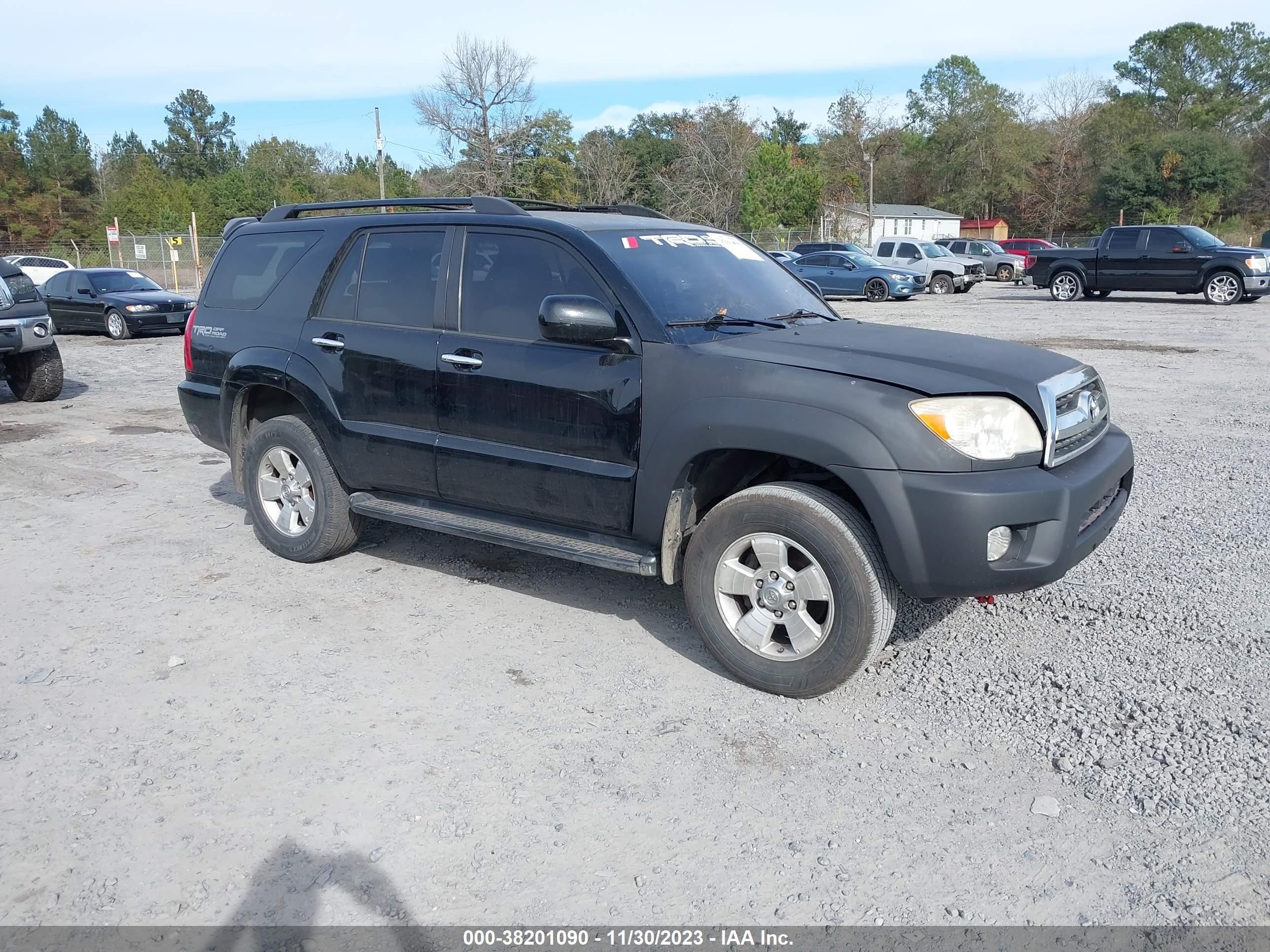 TOYOTA 4RUNNER 2007 jtezu14rx70097028